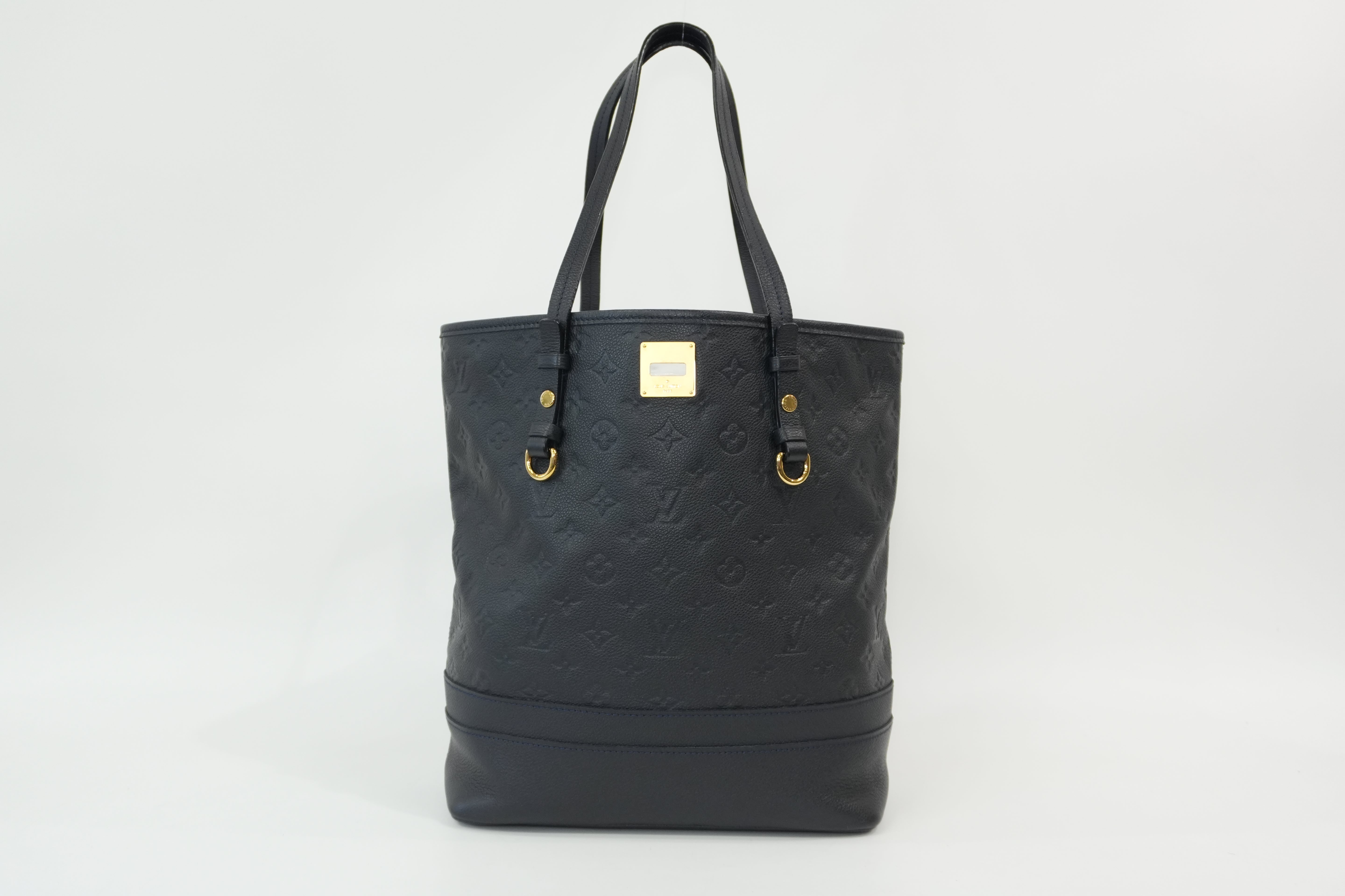 Pre-Owned Louis Vuitton Empriente Citadine PM Tote Bag Navy