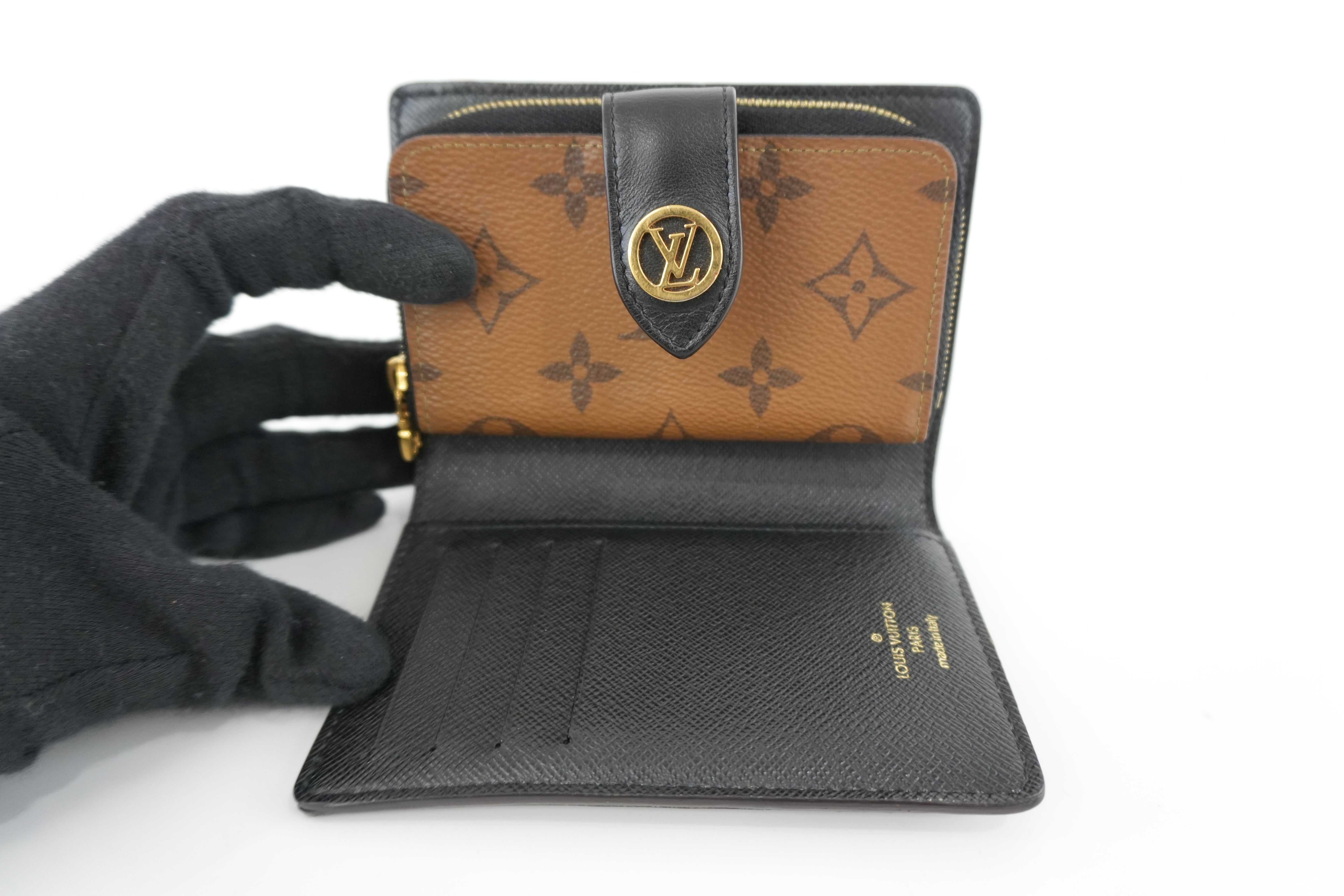 Pre-owned Louis Vuitton Monogram Reverse Juliet Wallet