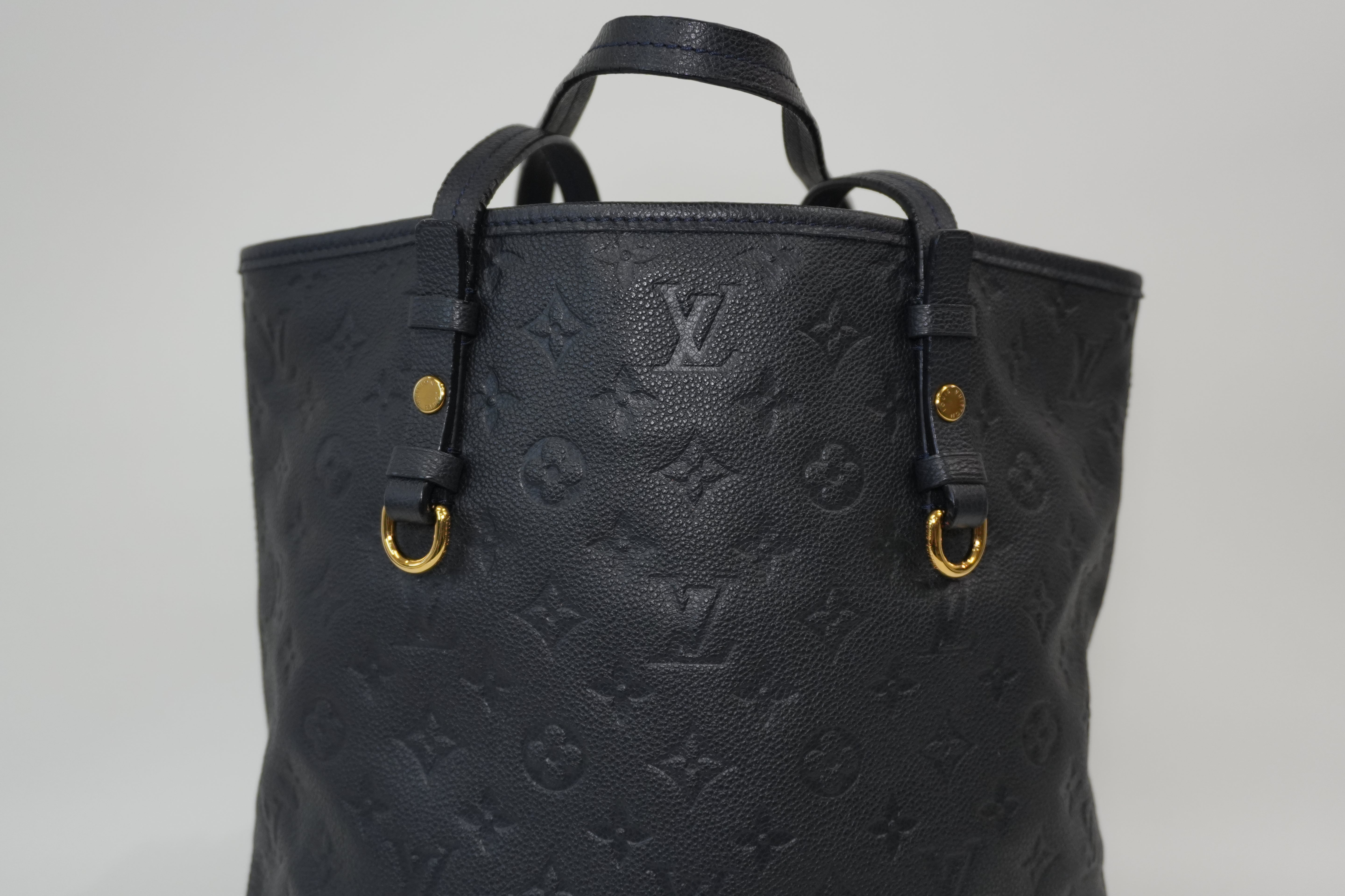 Pre-Owned Louis Vuitton Empriente Citadine PM Tote Bag Navy