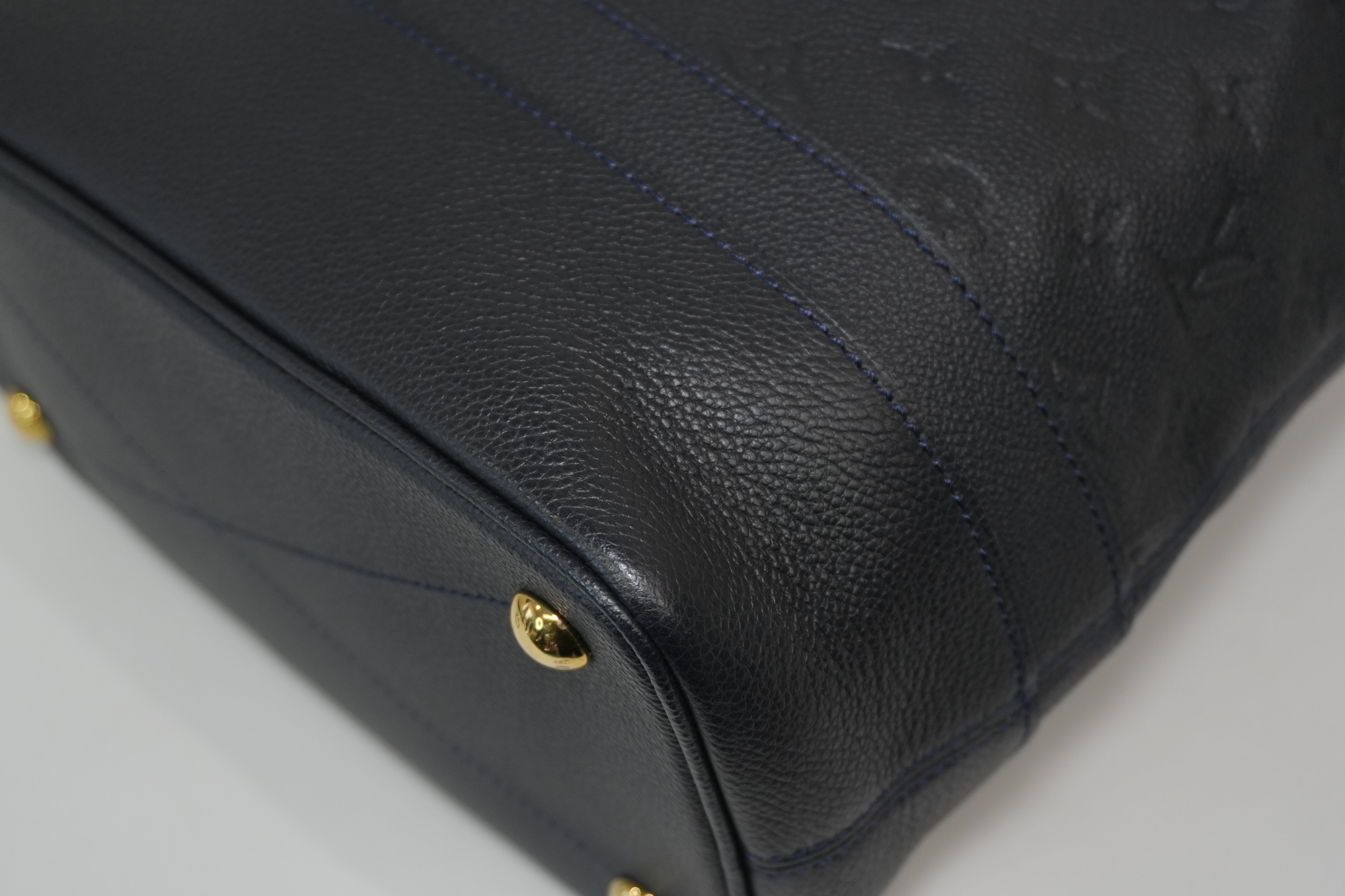 Pre-Owned Louis Vuitton Empriente Citadine PM Tote Bag Navy