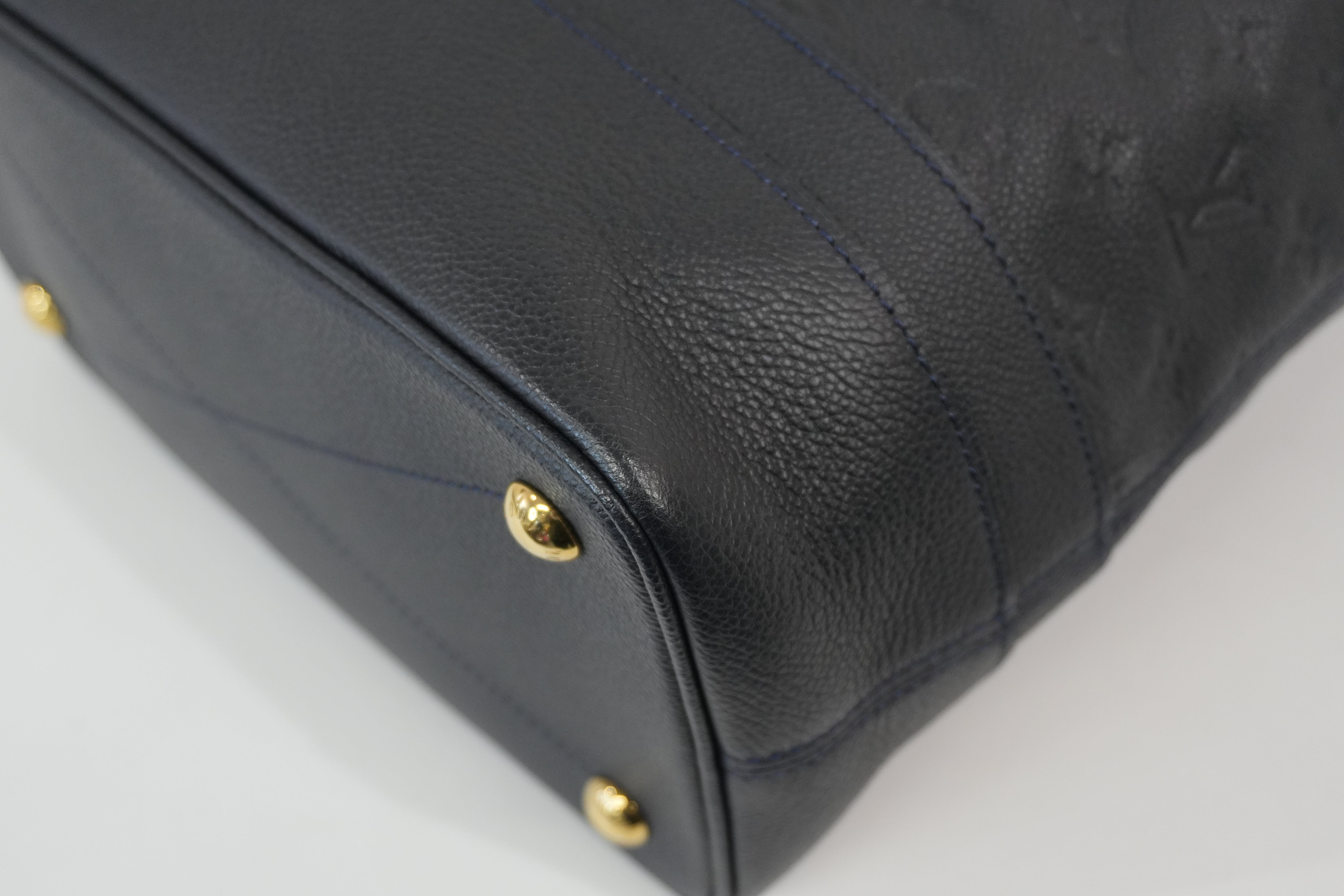 Pre-Owned Louis Vuitton Empriente Citadine PM Tote Bag Navy