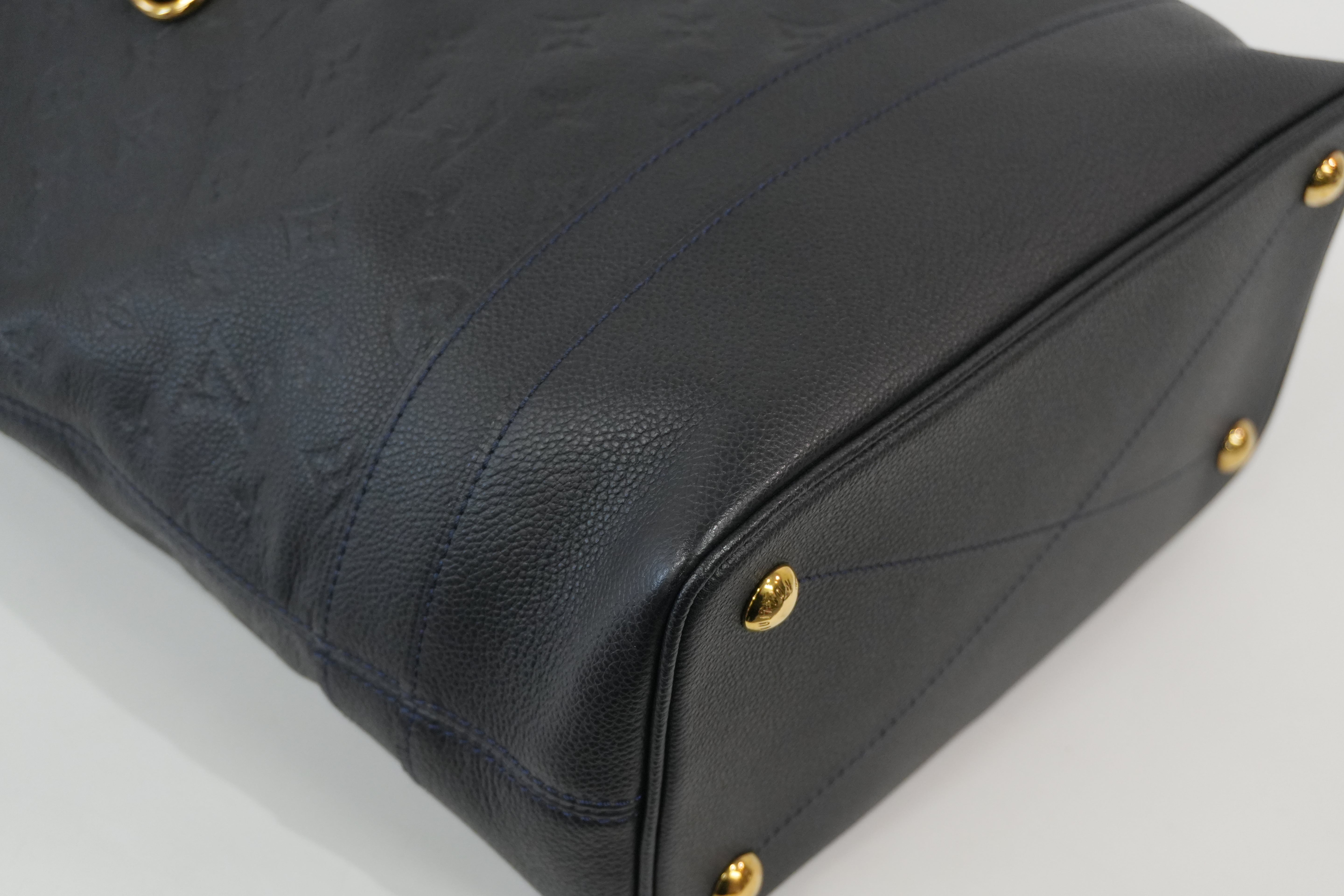 Pre-Owned Louis Vuitton Empriente Citadine PM Tote Bag Navy