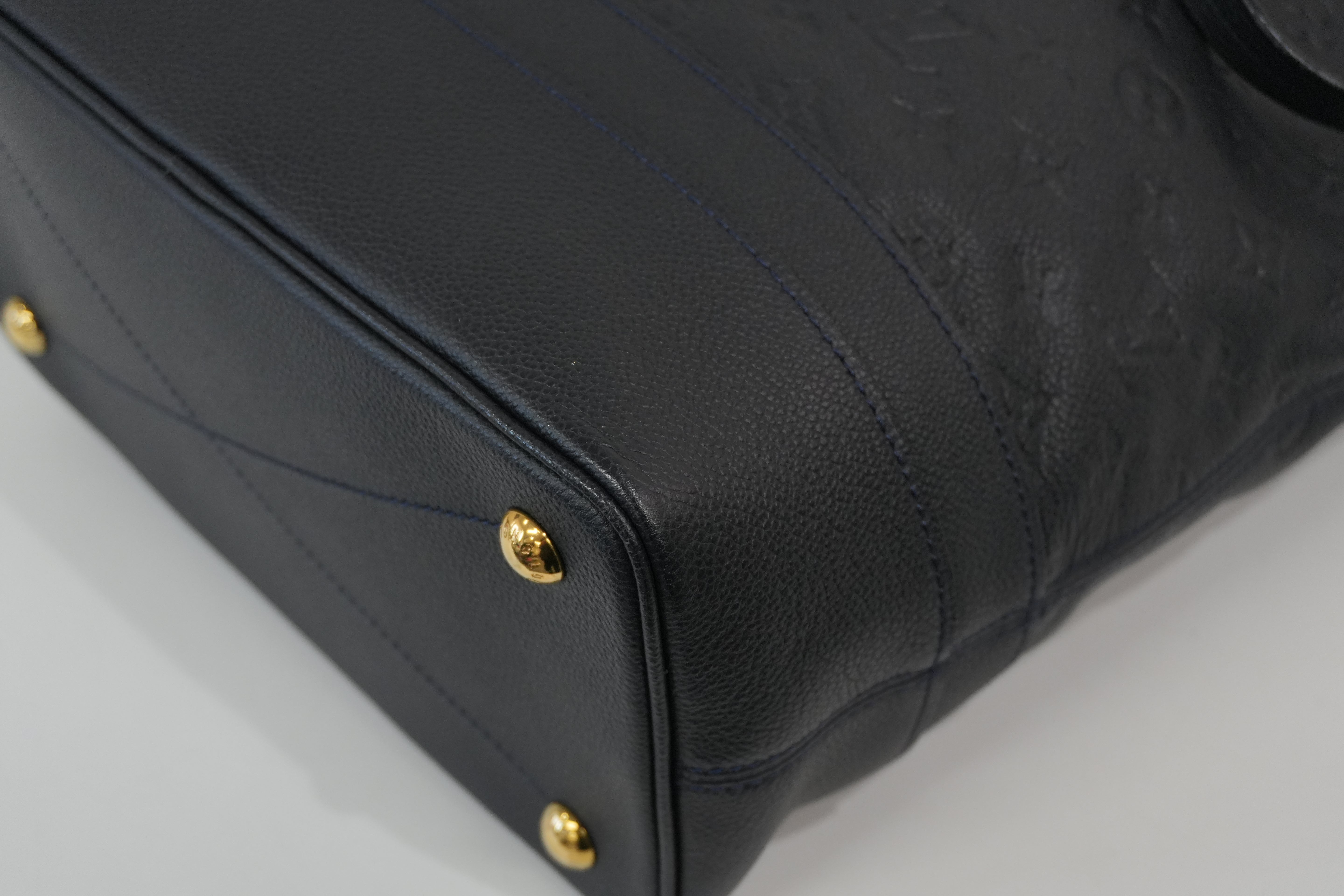 Pre-Owned Louis Vuitton Empriente Citadine PM Tote Bag Navy