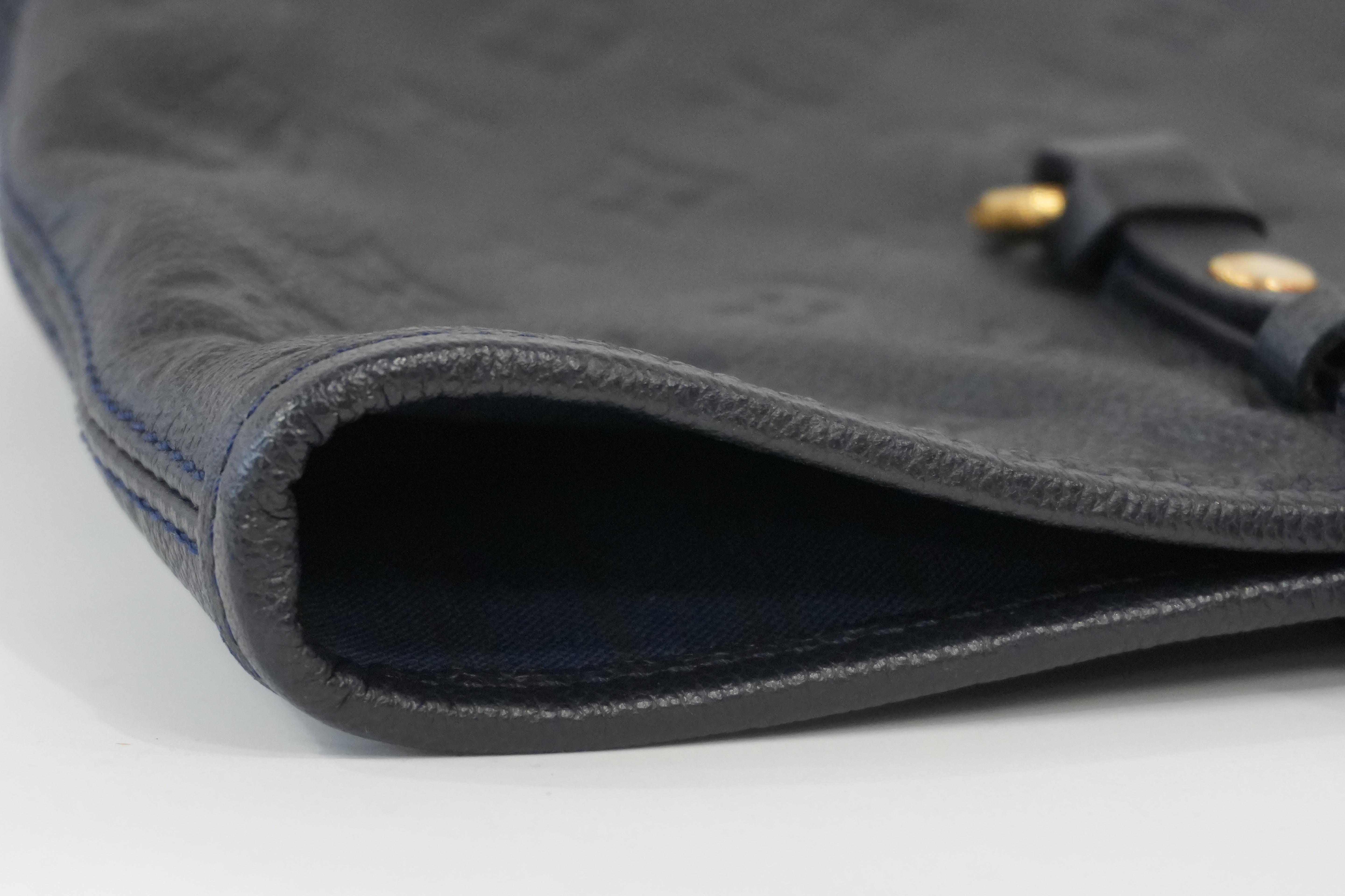 Pre-Owned Louis Vuitton Empriente Citadine PM Tote Bag Navy