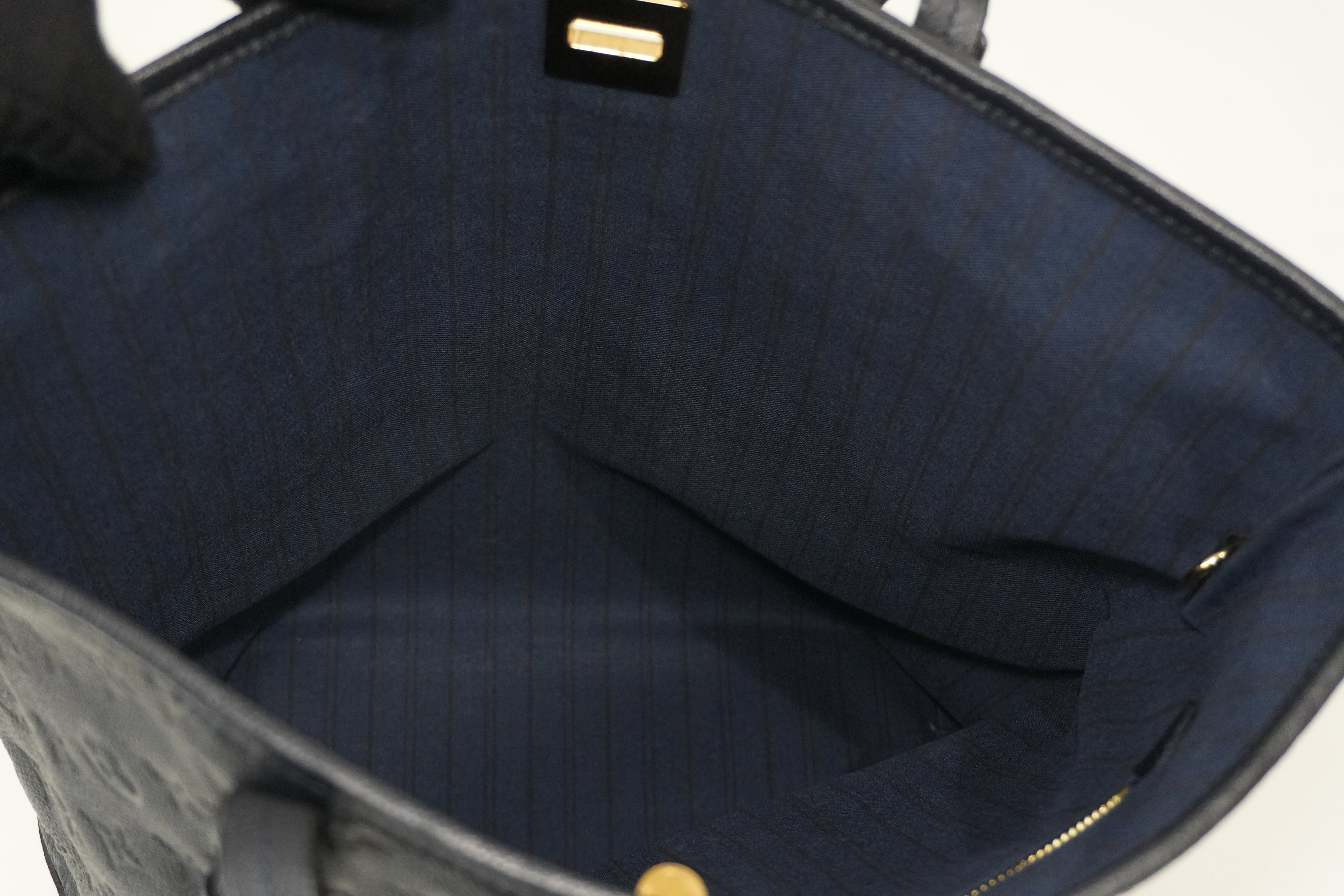 Pre-Owned Louis Vuitton Empriente Citadine PM Tote Bag Navy