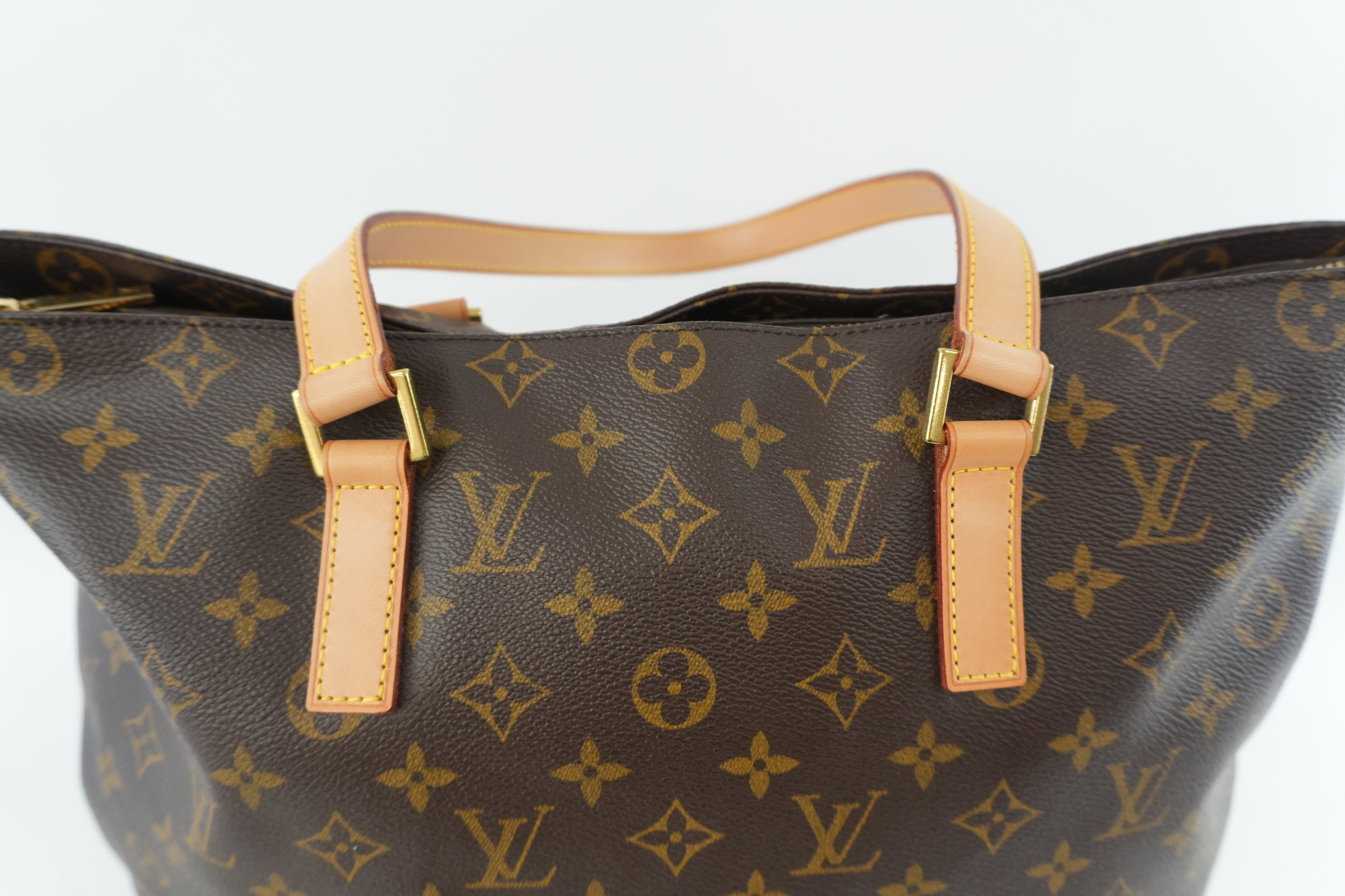 Louis Vuitton Monogram Cabas Mezzo Tote Bag Used