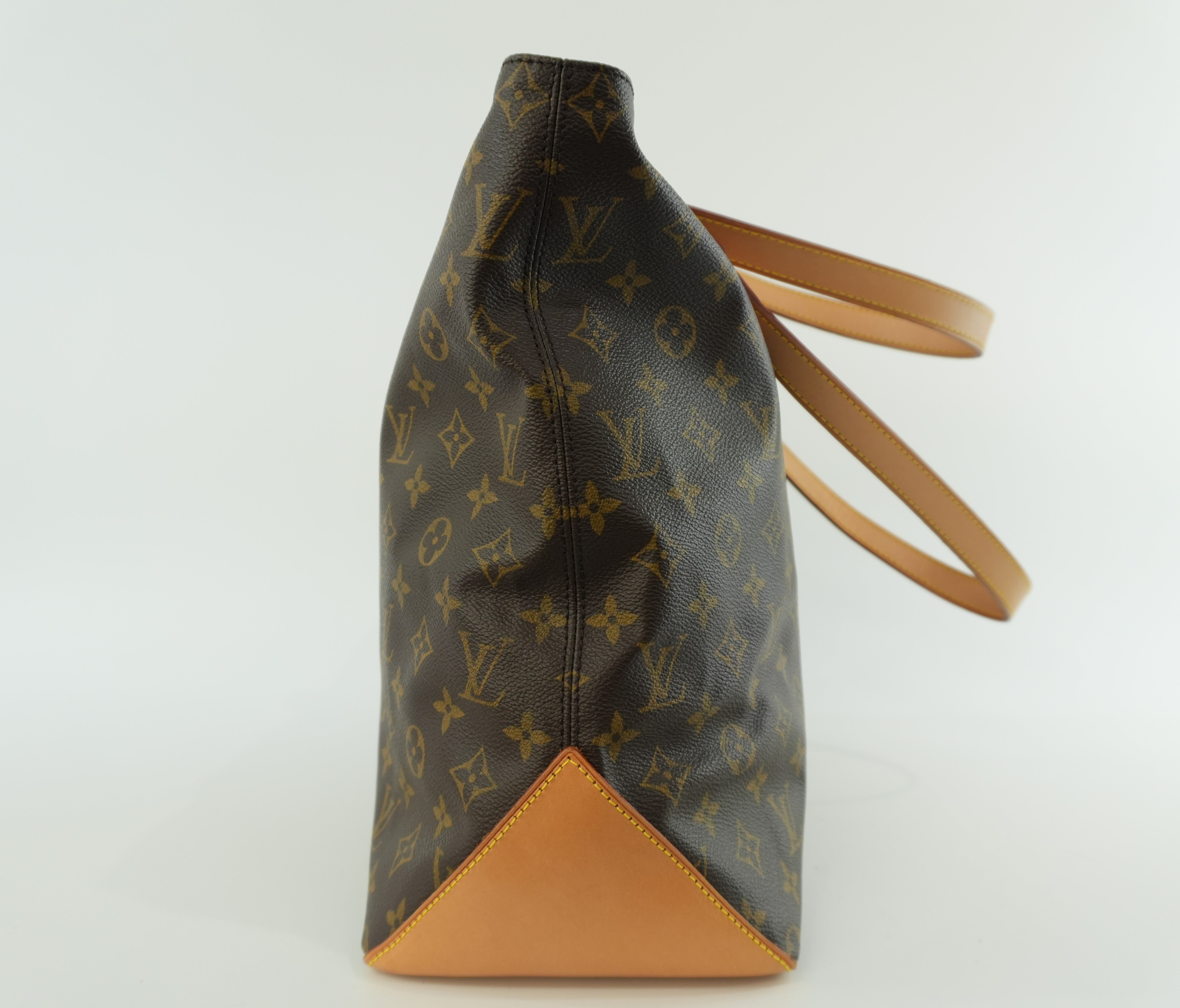 Louis Vuitton Monogram Cabas Mezzo Tote Bag Used
