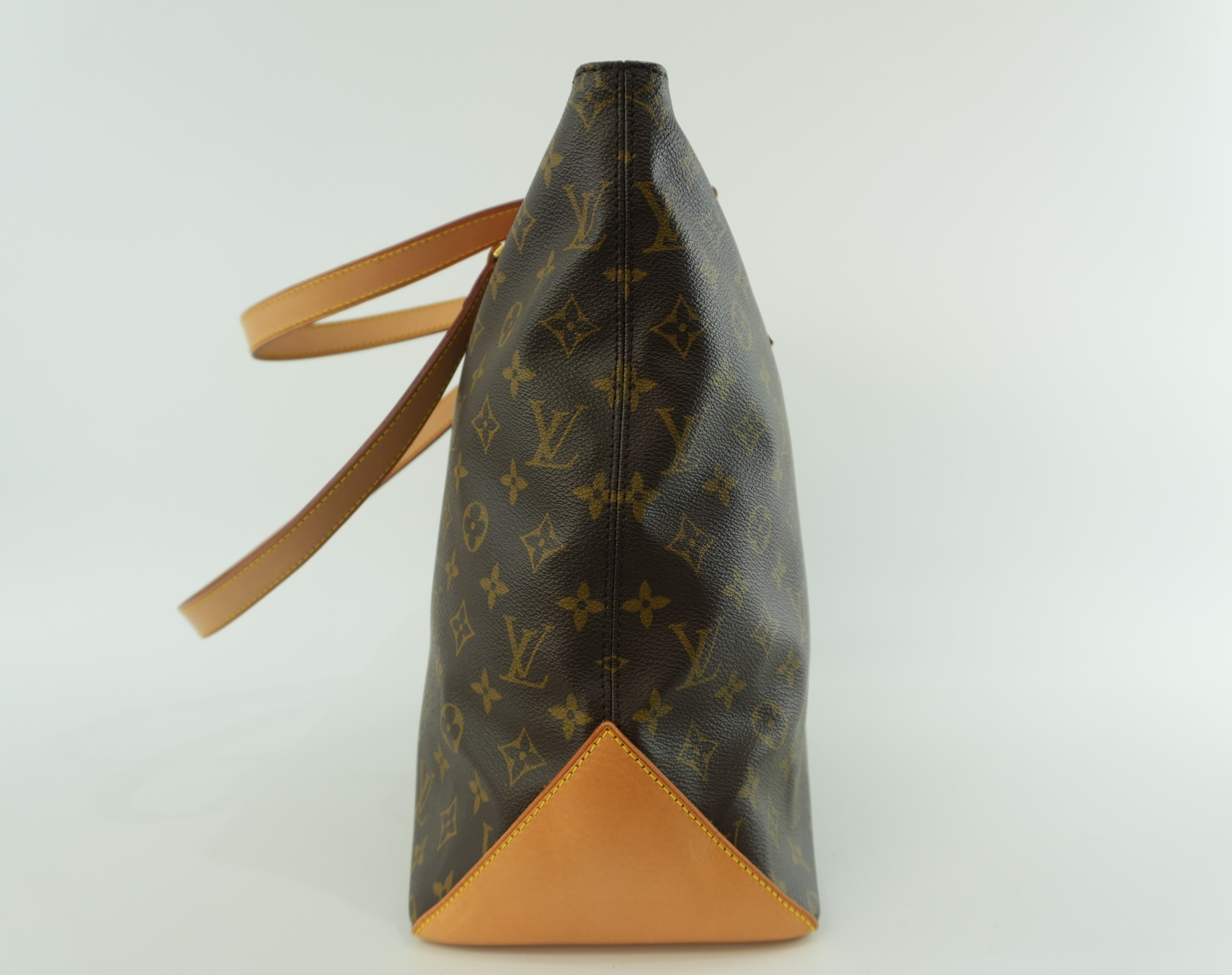Louis Vuitton Monogram Cabas Mezzo Tote Bag Used