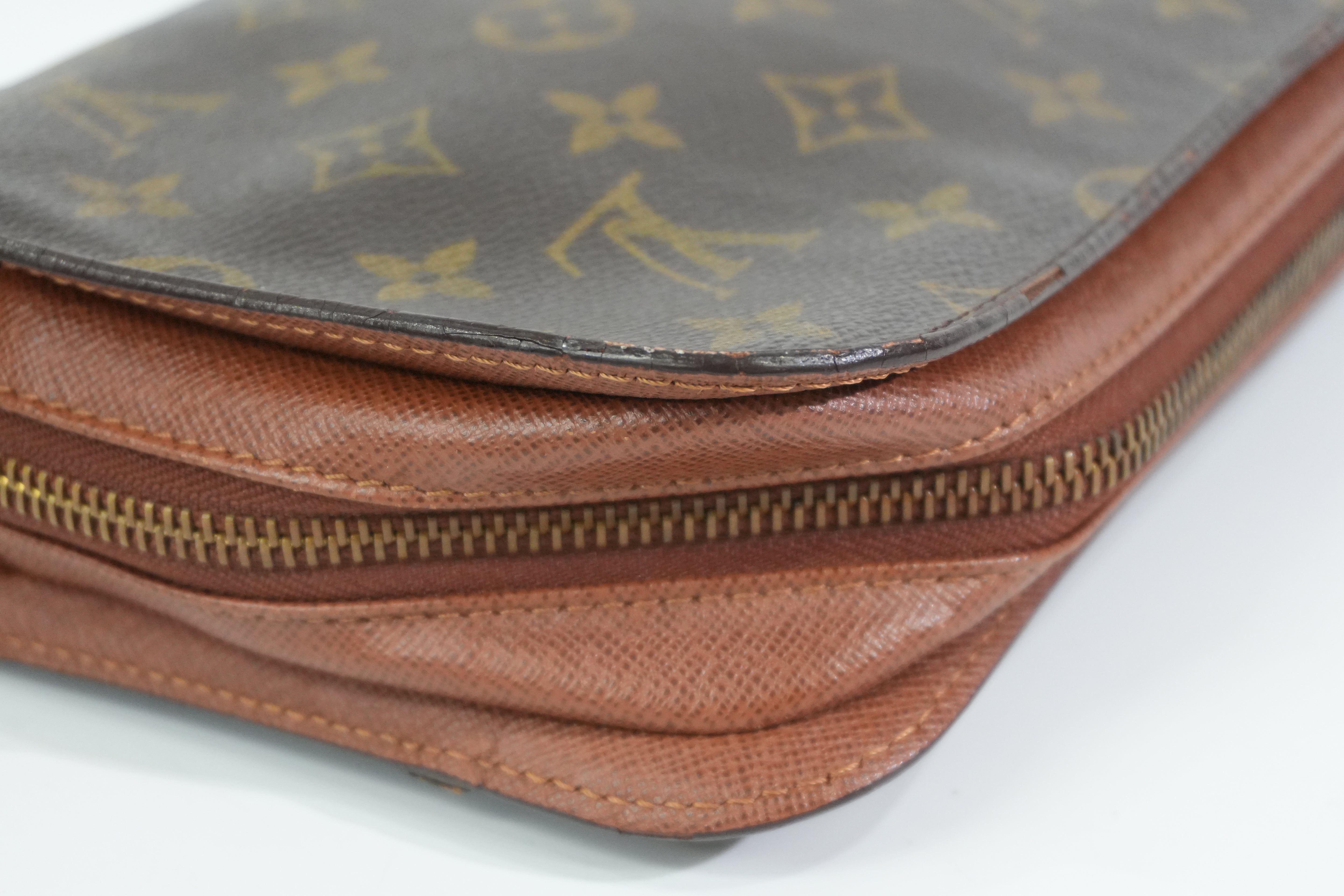 Pre-owned Louis Vuitton Monogram Orsay Wrist Clutch