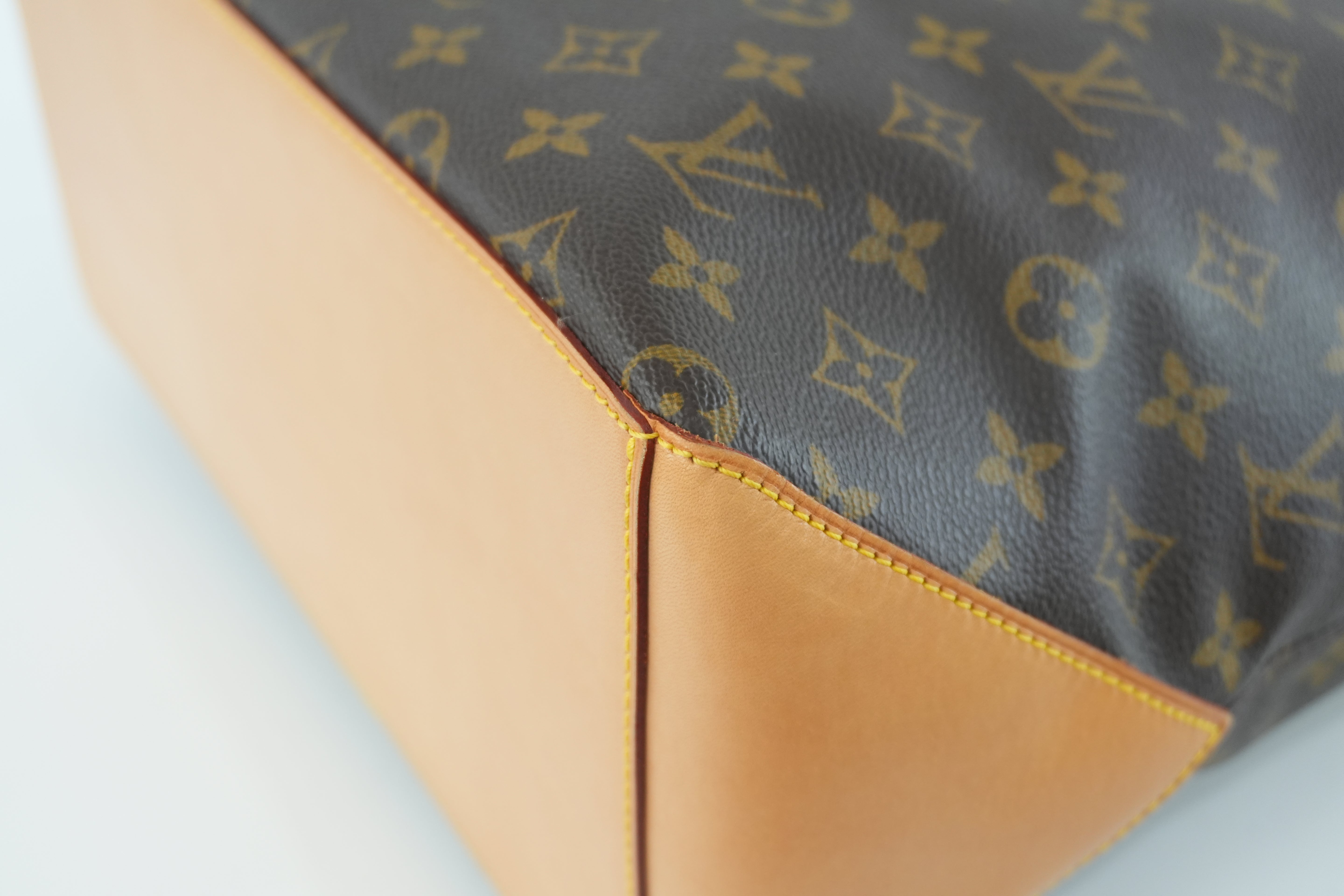 Louis Vuitton Monogram Cabas Mezzo Tote Bag Used