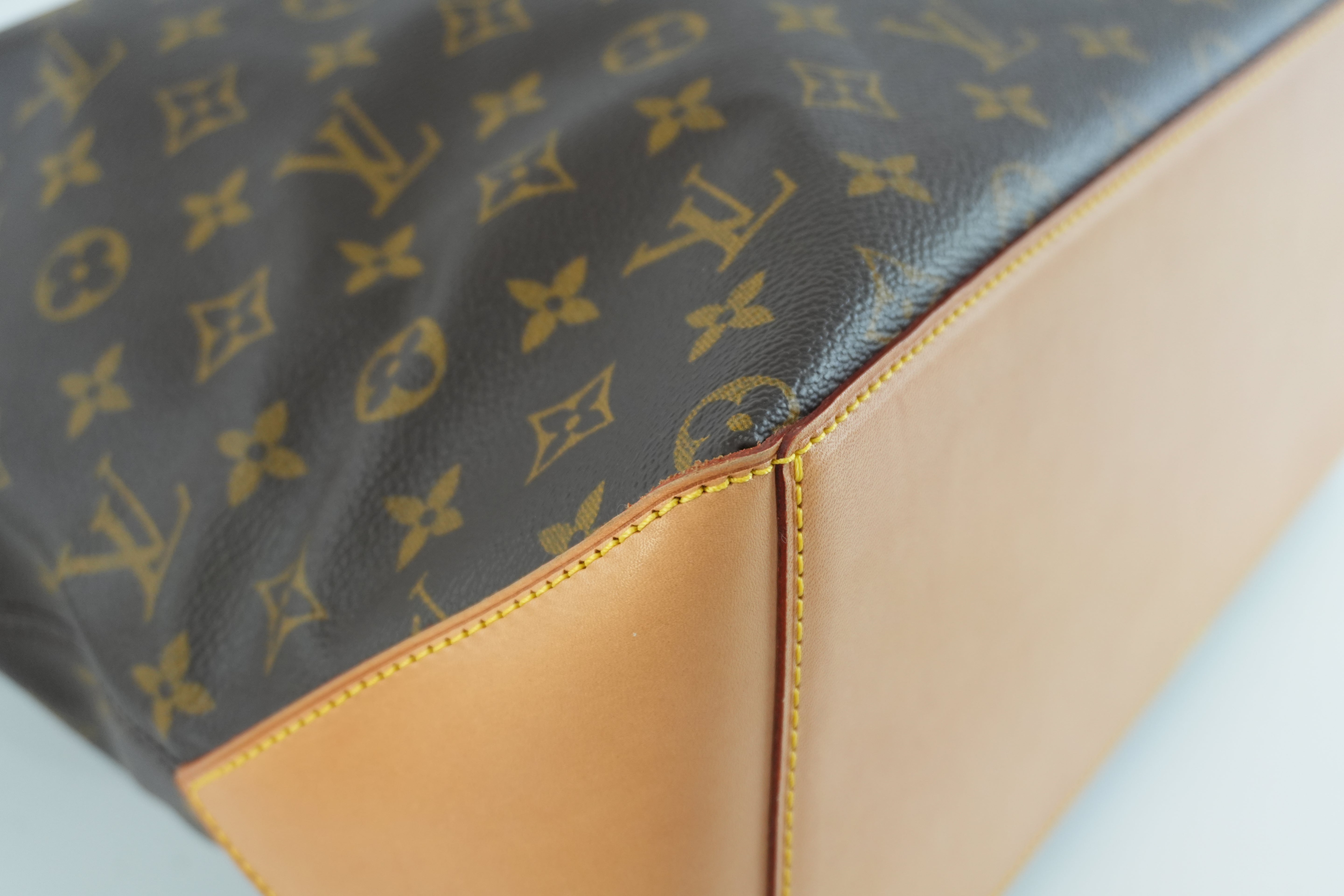 Louis Vuitton Monogram Cabas Mezzo Tote Bag Used