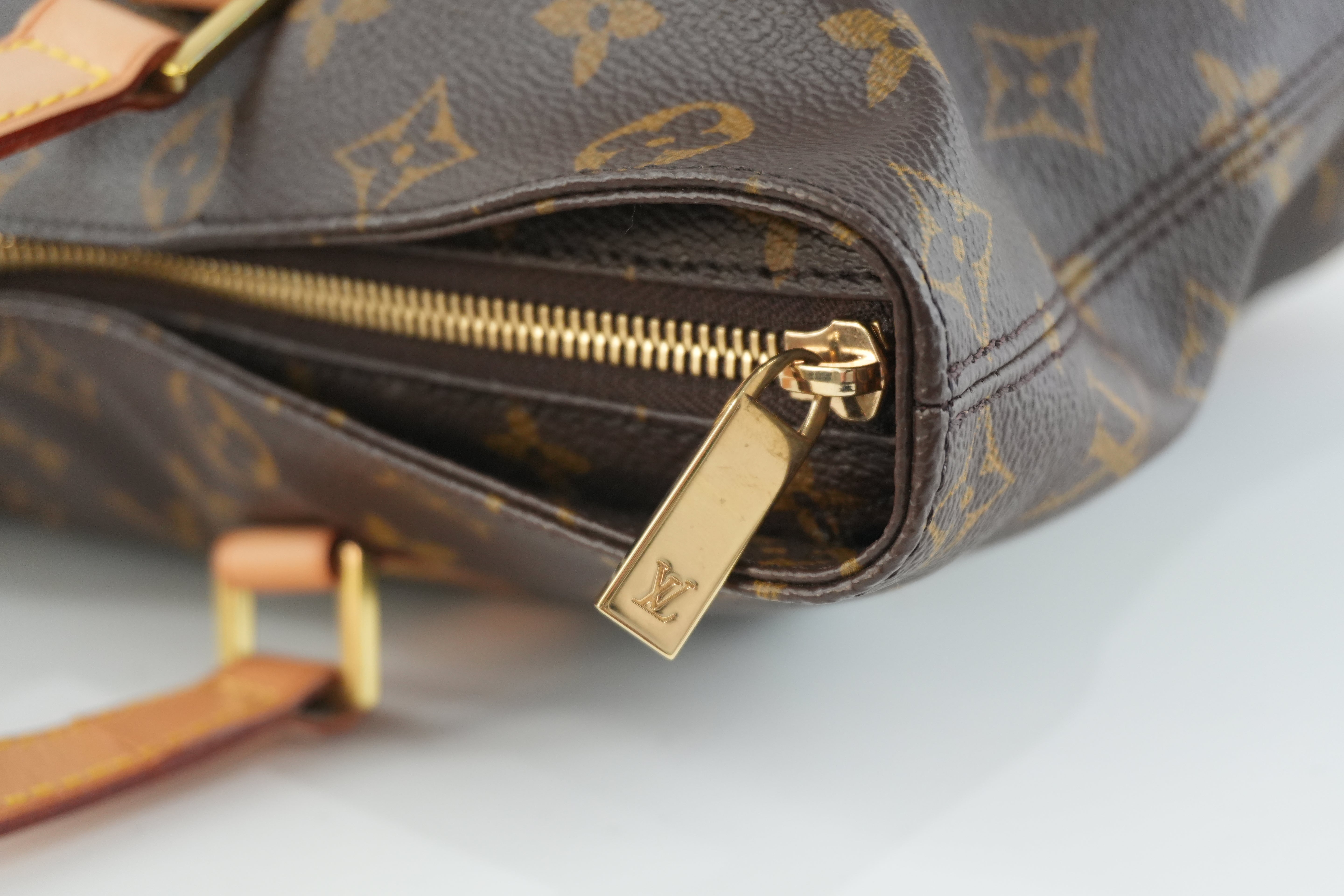 Louis Vuitton Monogram Cabas Mezzo Tote Bag Used