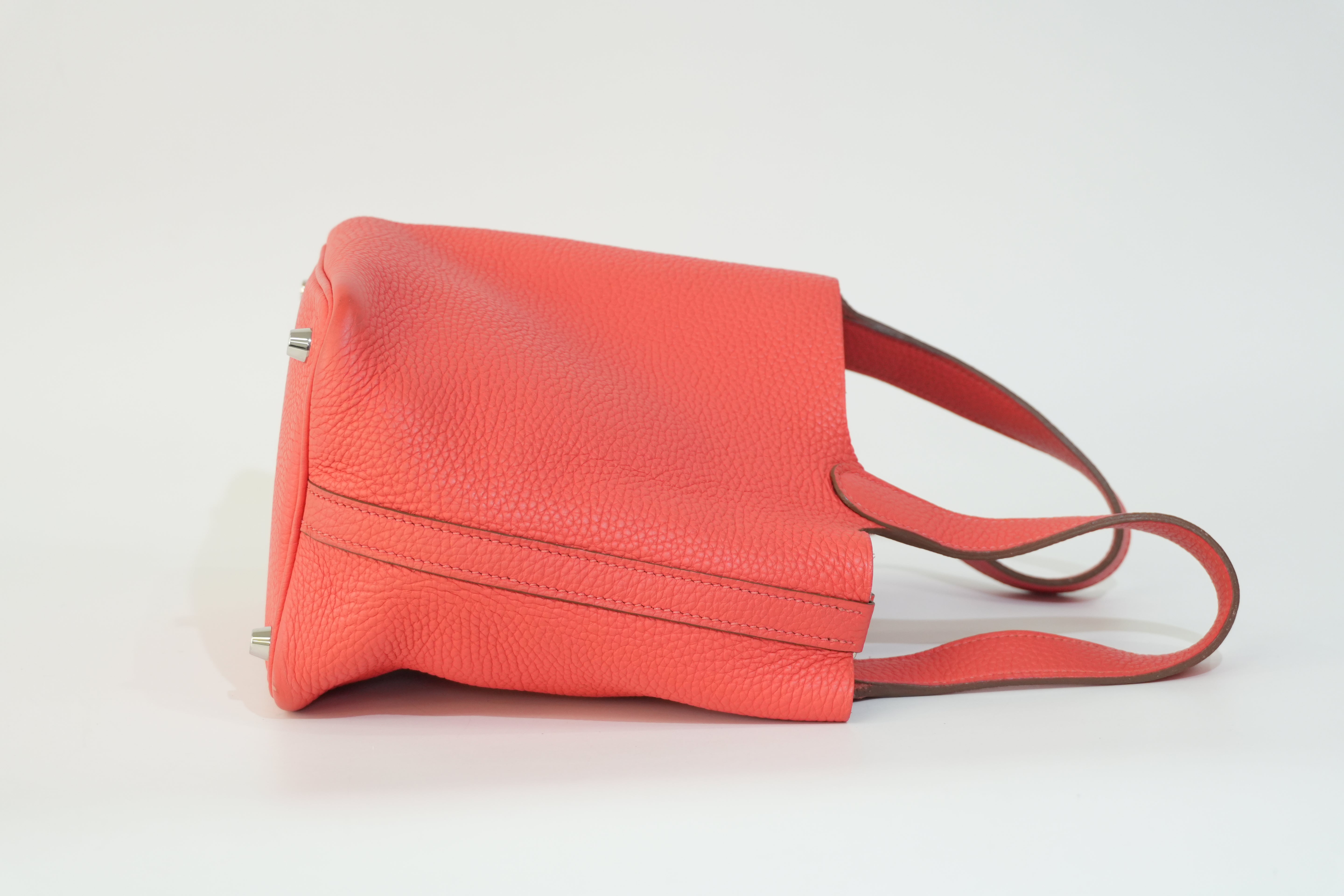 Pre-owned Hermes Picotin PM Red Year 2012