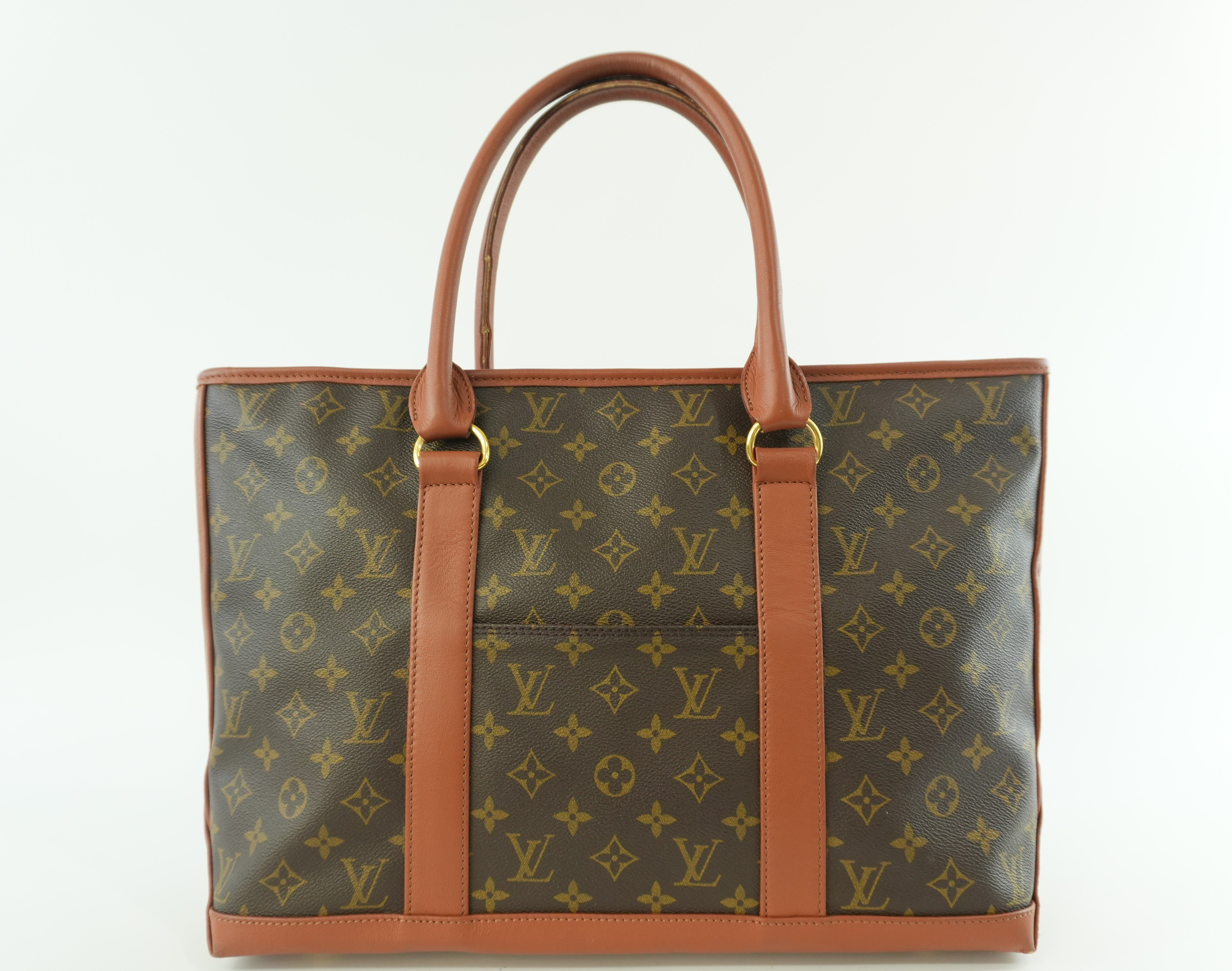 Louis Vuitton Vintage Weekender Tote Bag Used