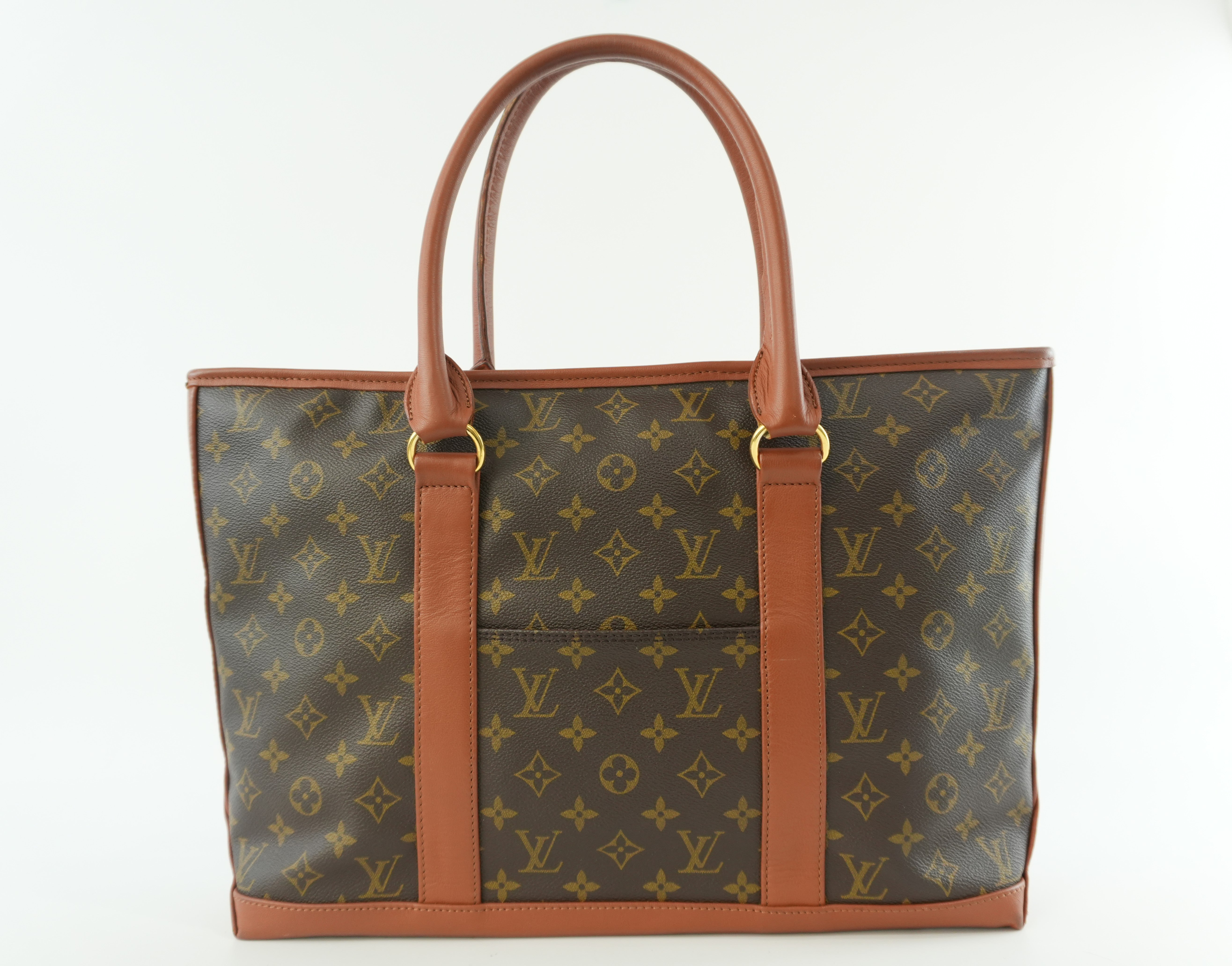 Louis Vuitton Vintage Weekender Tote Bag Used