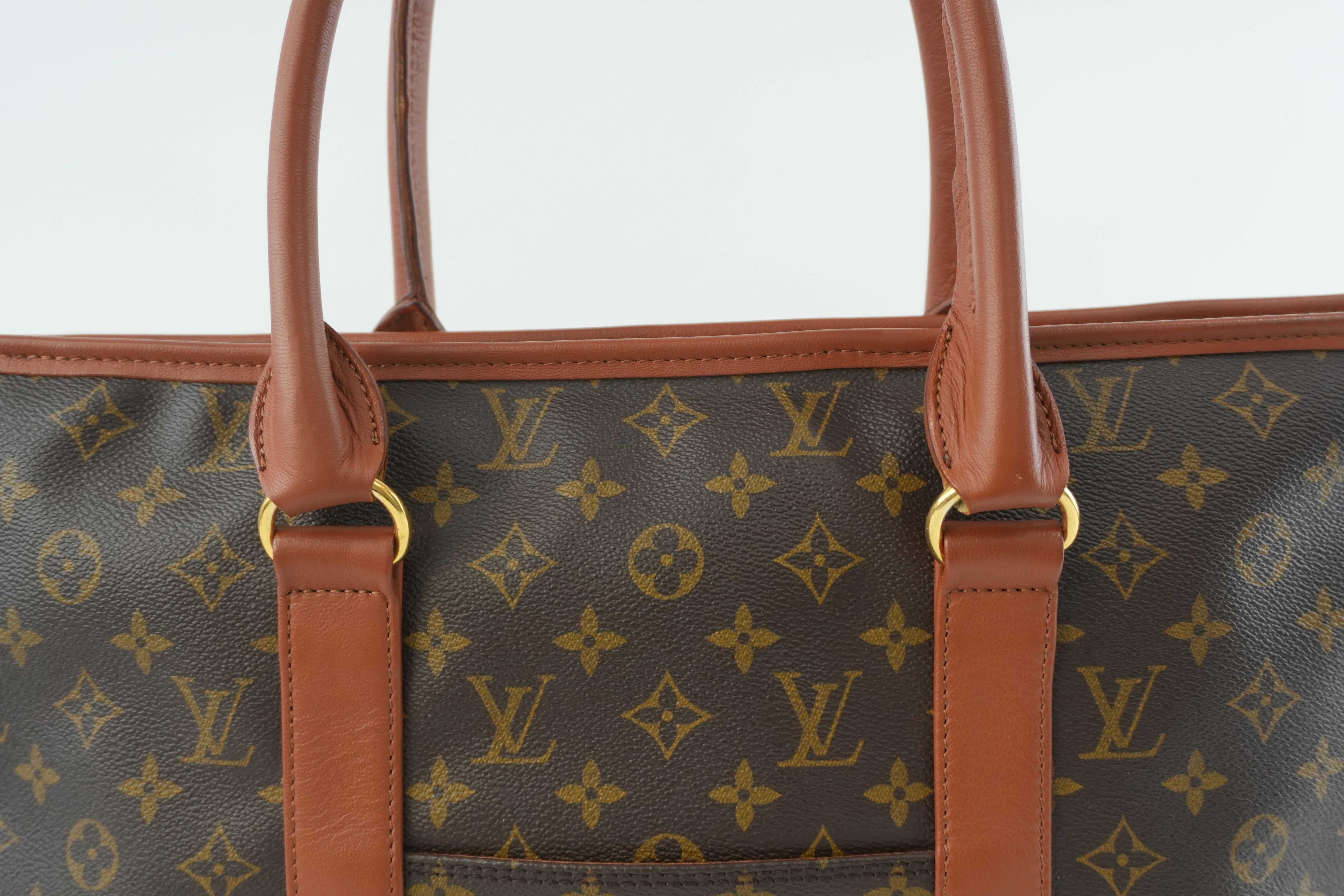 Louis Vuitton Vintage Weekender Tote Bag Used