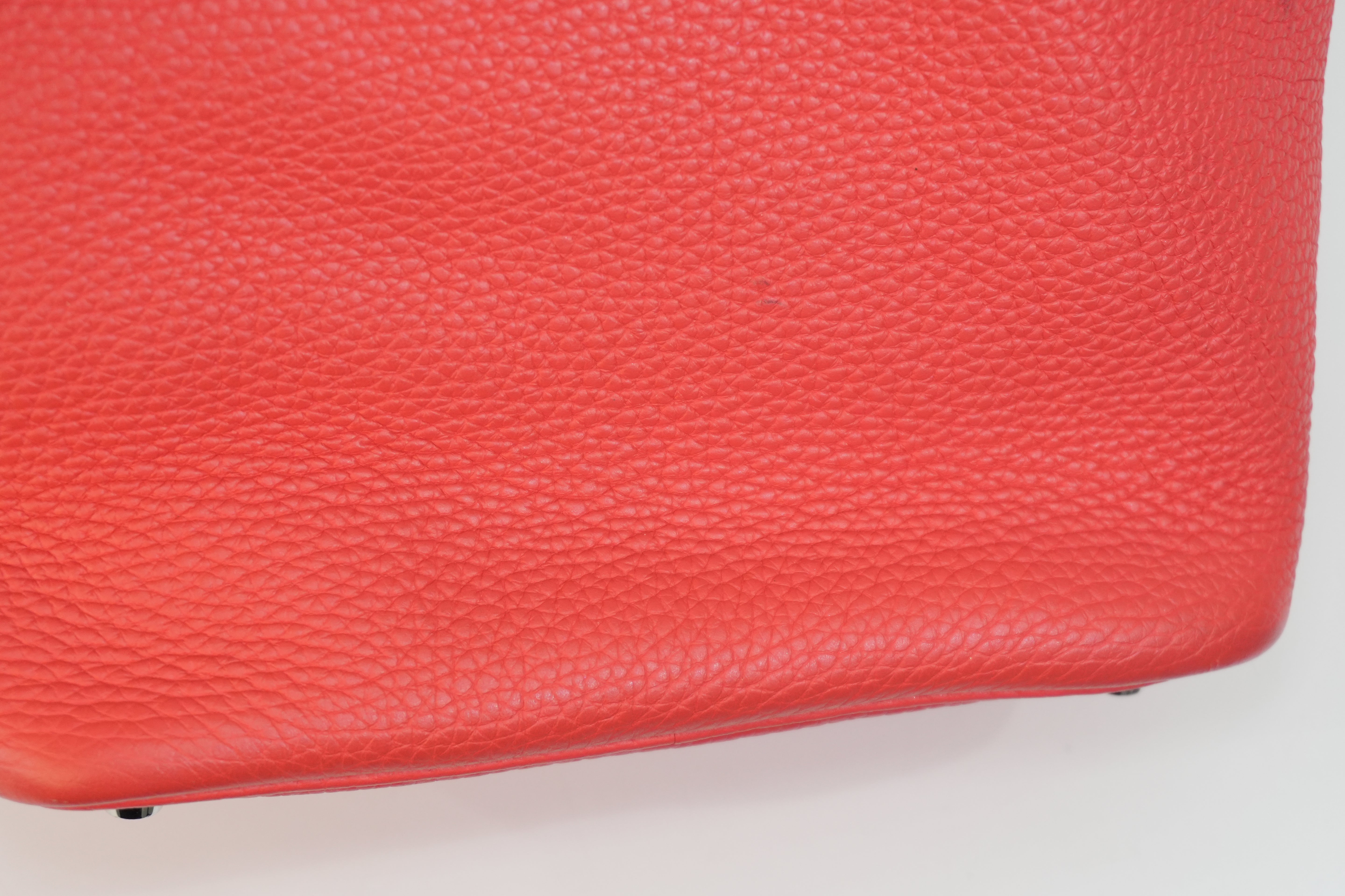 Pre-owned Hermes Picotin PM Red Year 2012