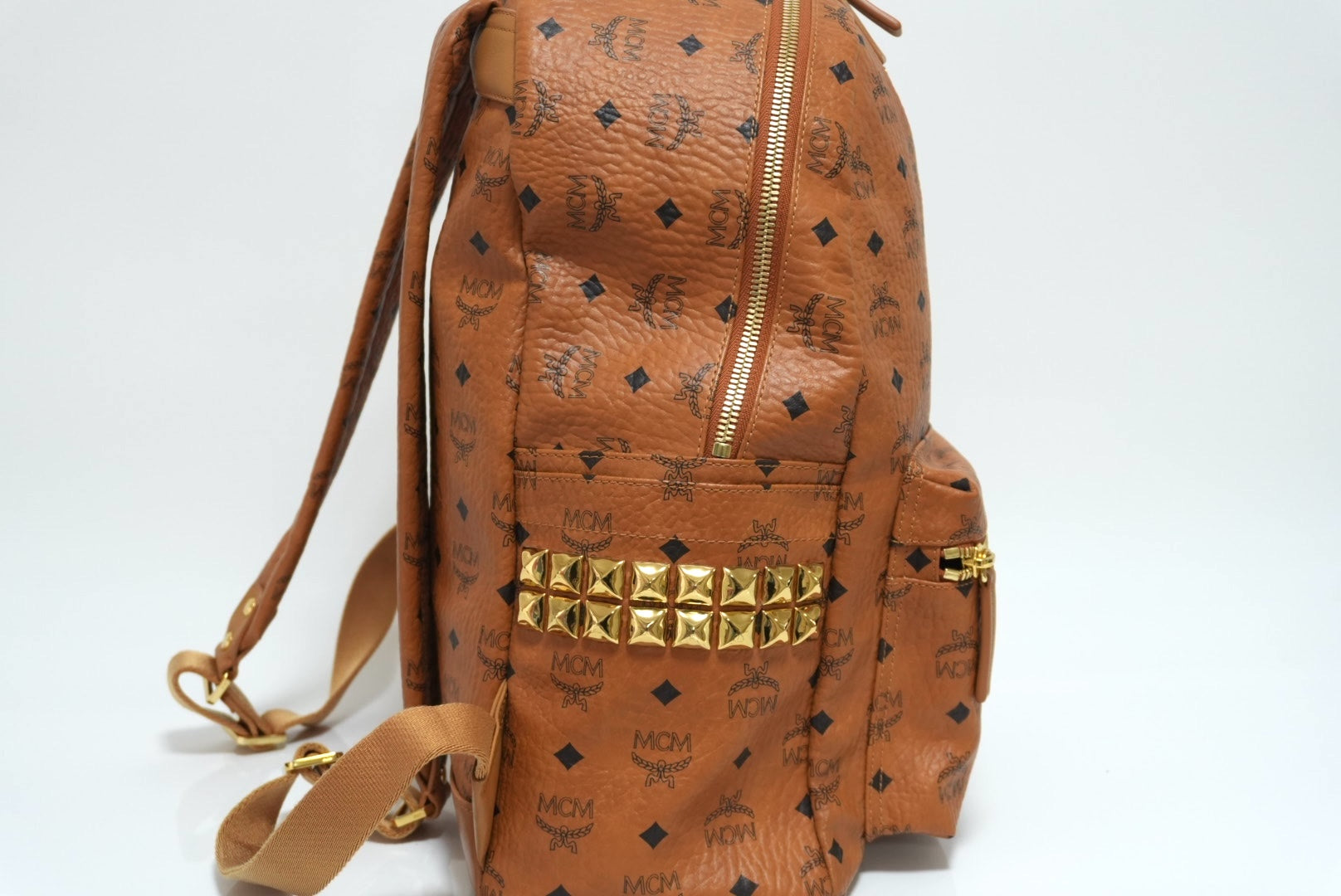 MCM スターク サイドスタッズ バックパック ヴィセトス 中古
