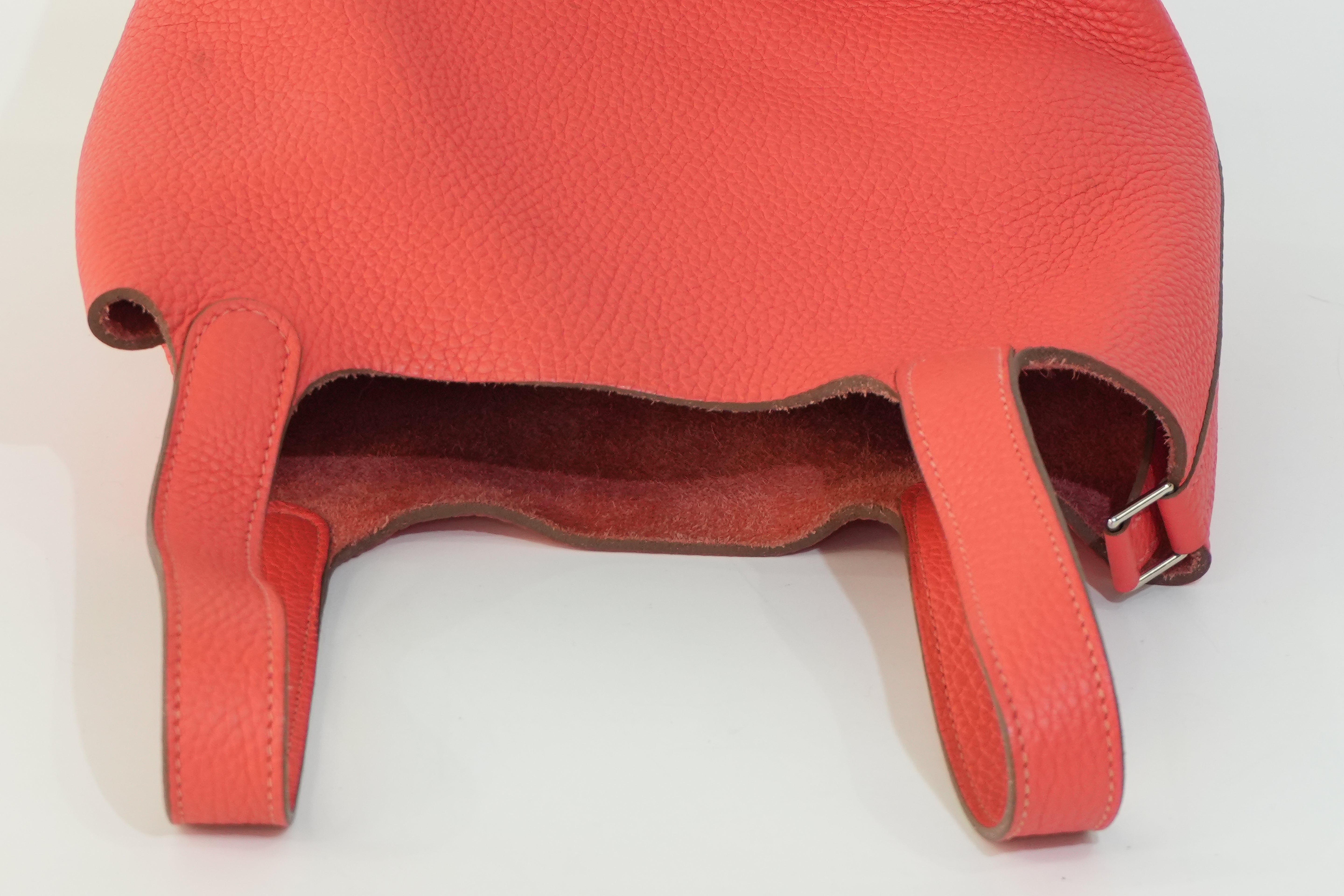Pre-owned Hermes Picotin PM Red Year 2012