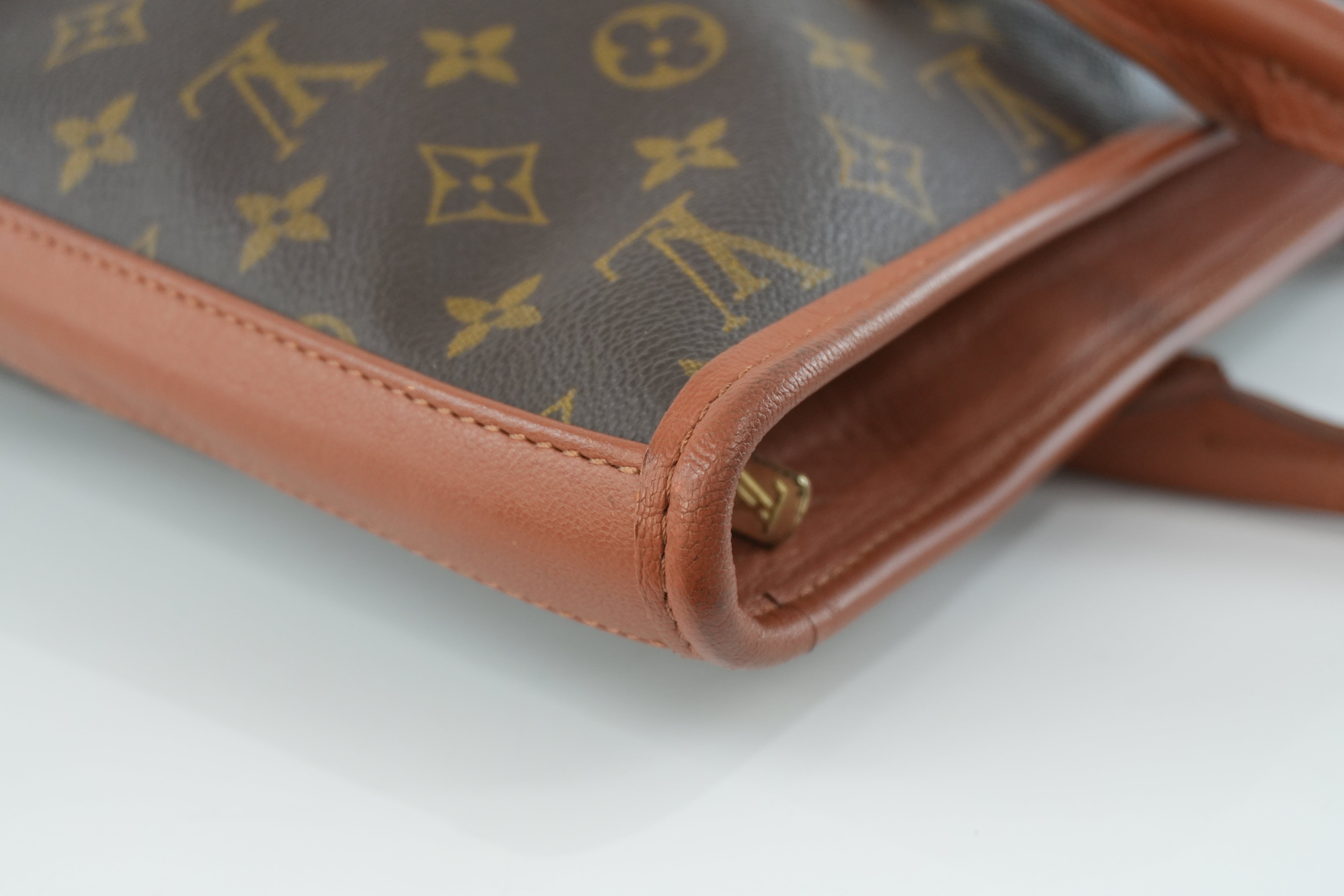 Louis Vuitton Vintage Weekender Tote Bag Used