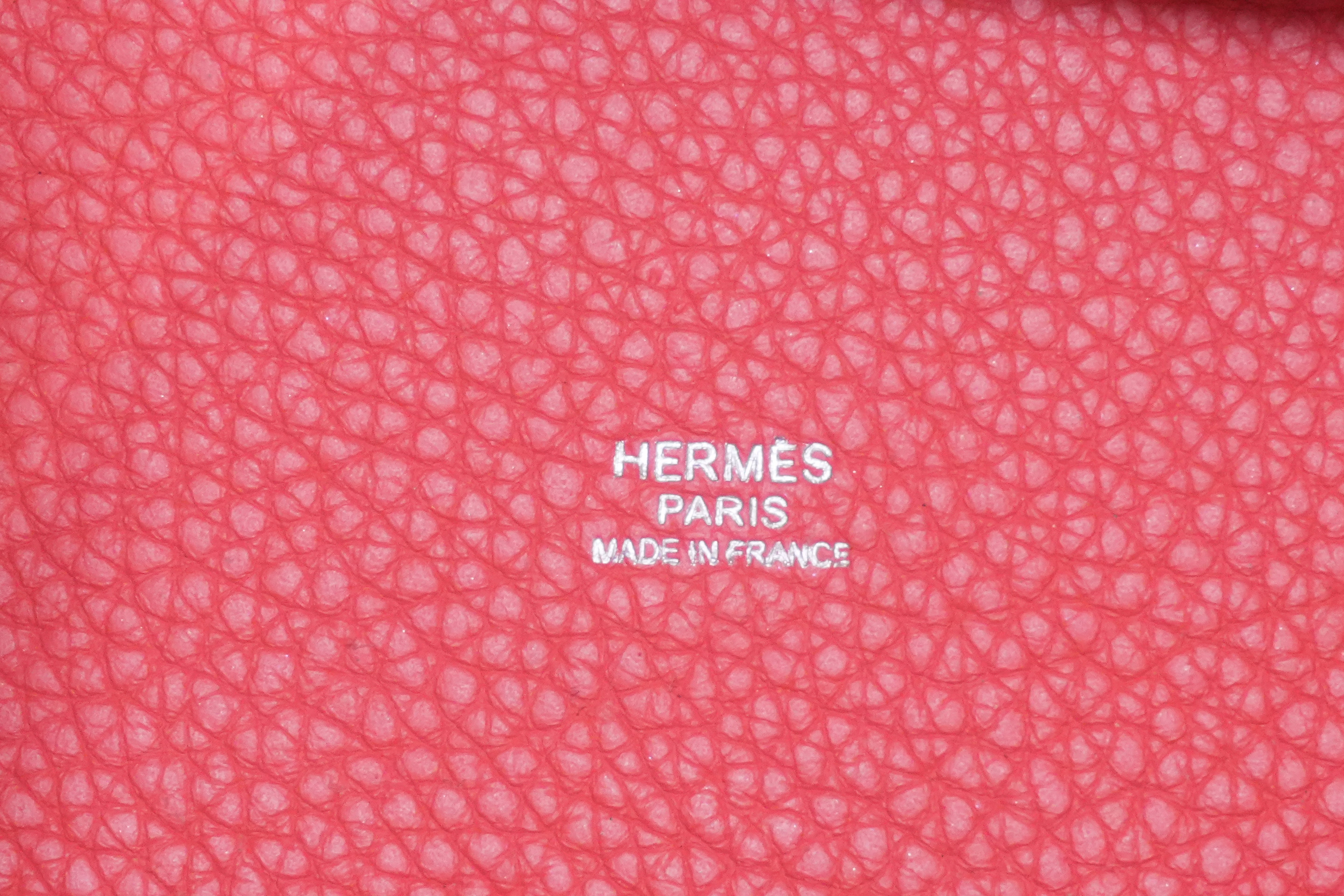 Pre-owned Hermes Picotin PM Red Year 2012