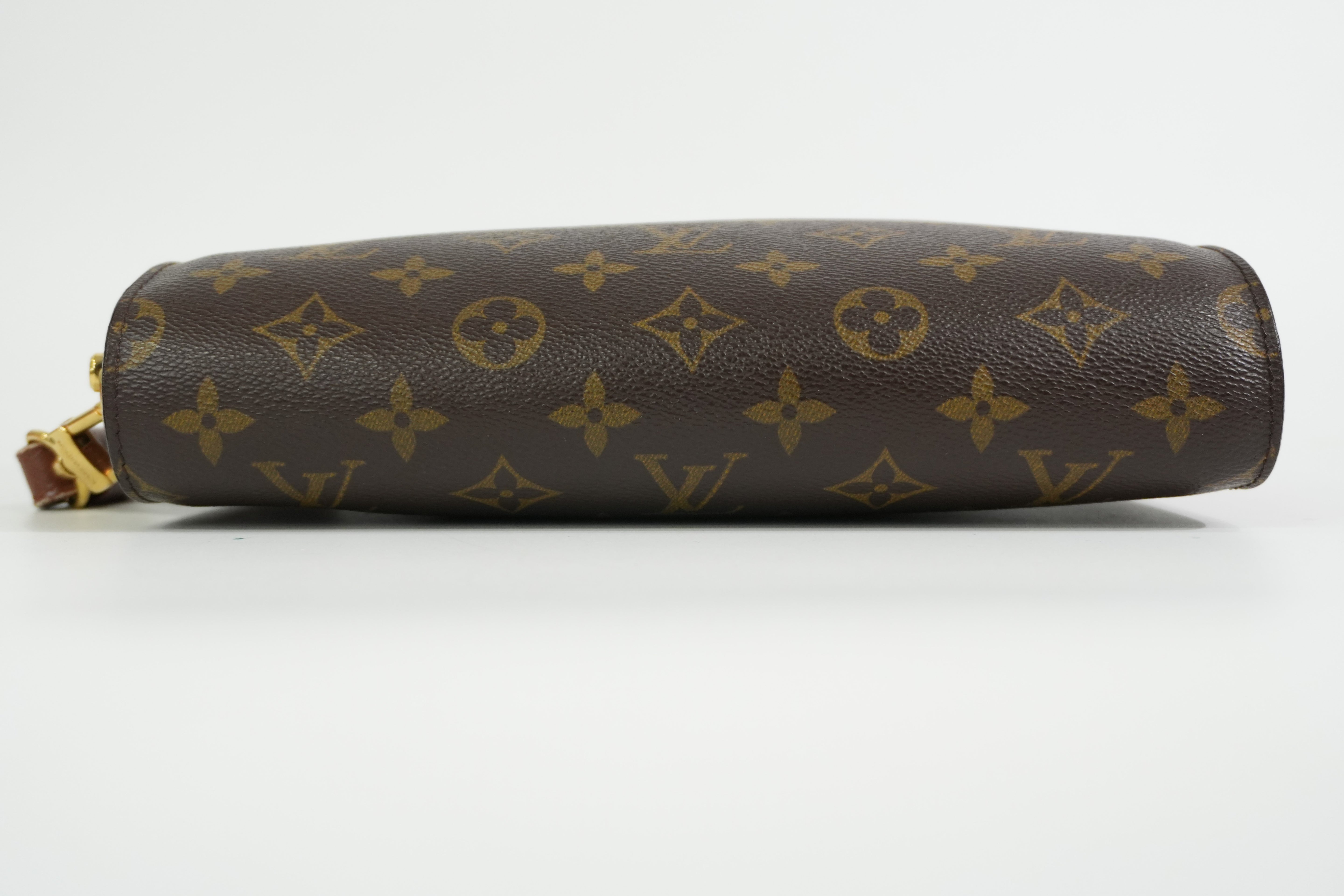 Pre-owned Louis Vuitton Monogram Orsay Wrist Clutch