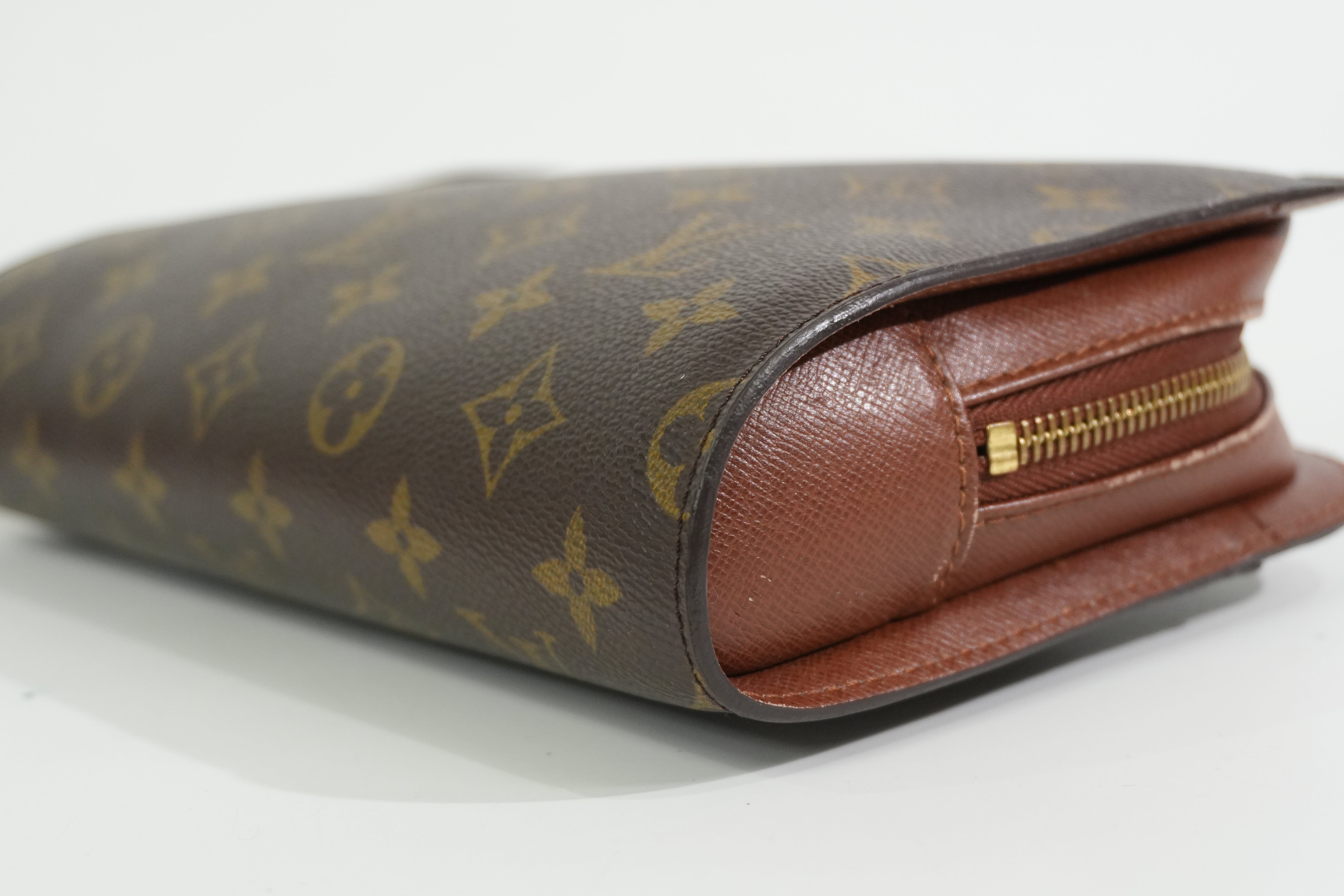 Pre-owned Louis Vuitton Monogram Orsay Wrist Clutch