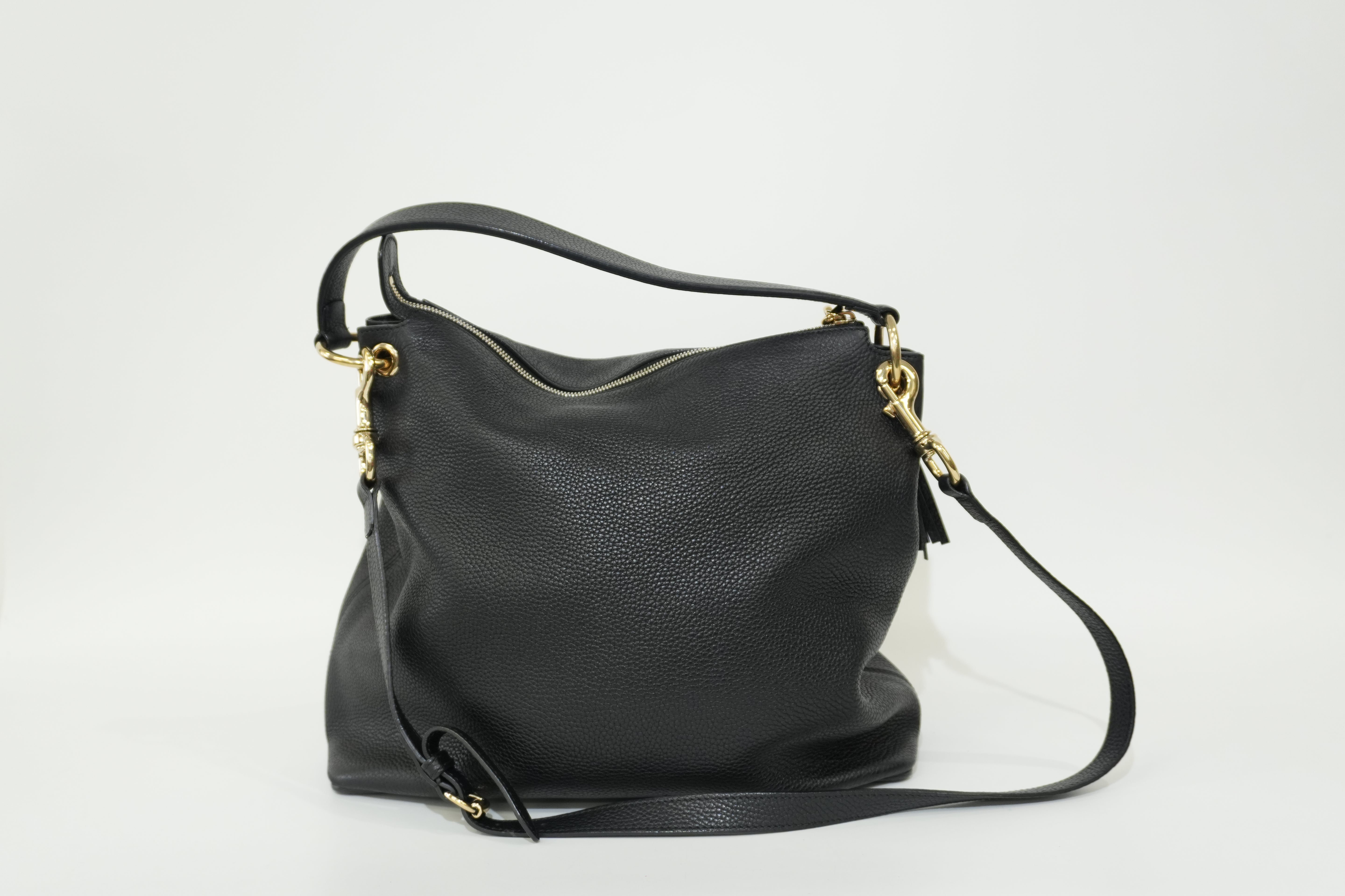 Pre-owned Gucci Two Way Soho Shoulder Bag Black