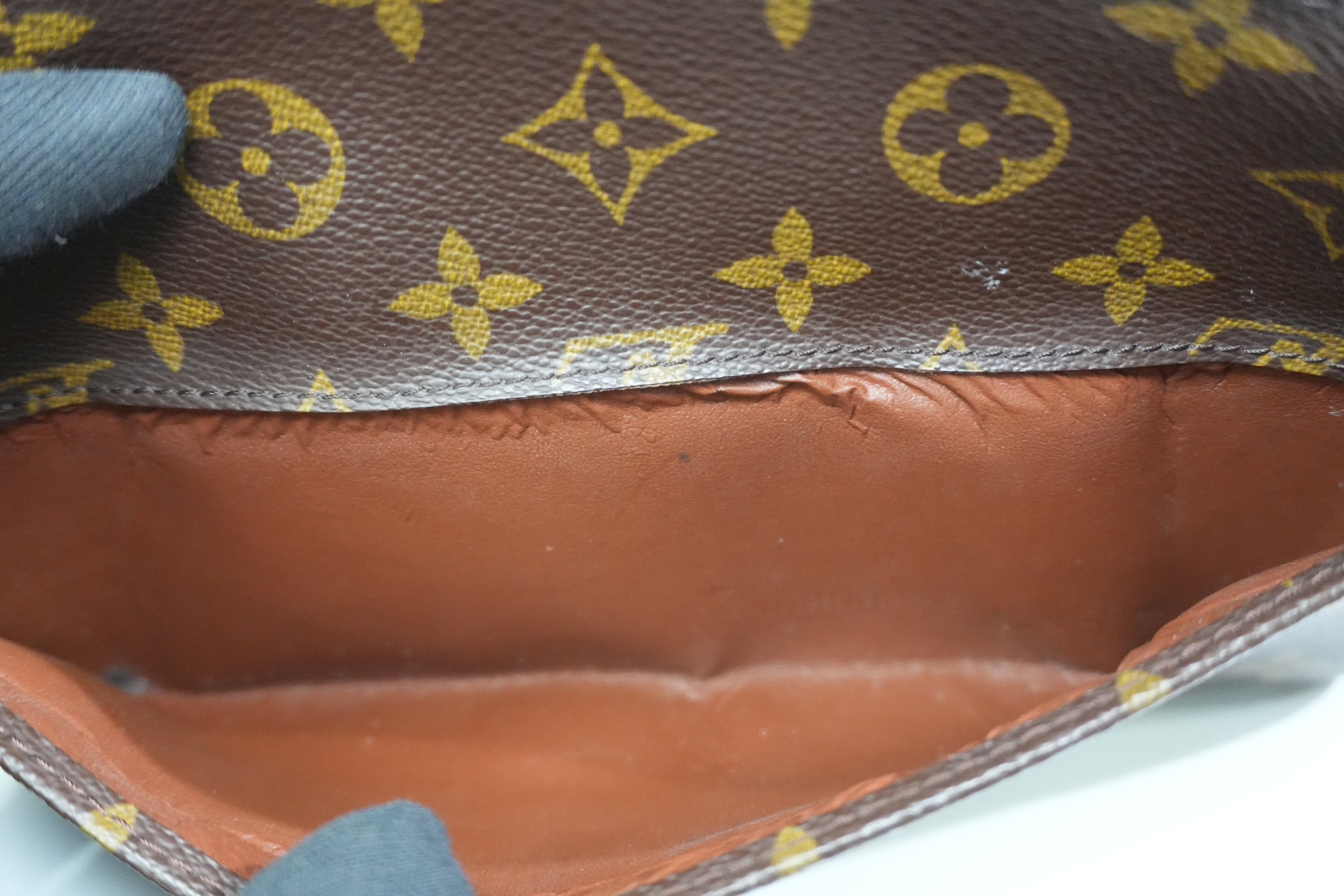 Pre-owned Louis Vuitton Monogram Orsay Wrist Clutch
