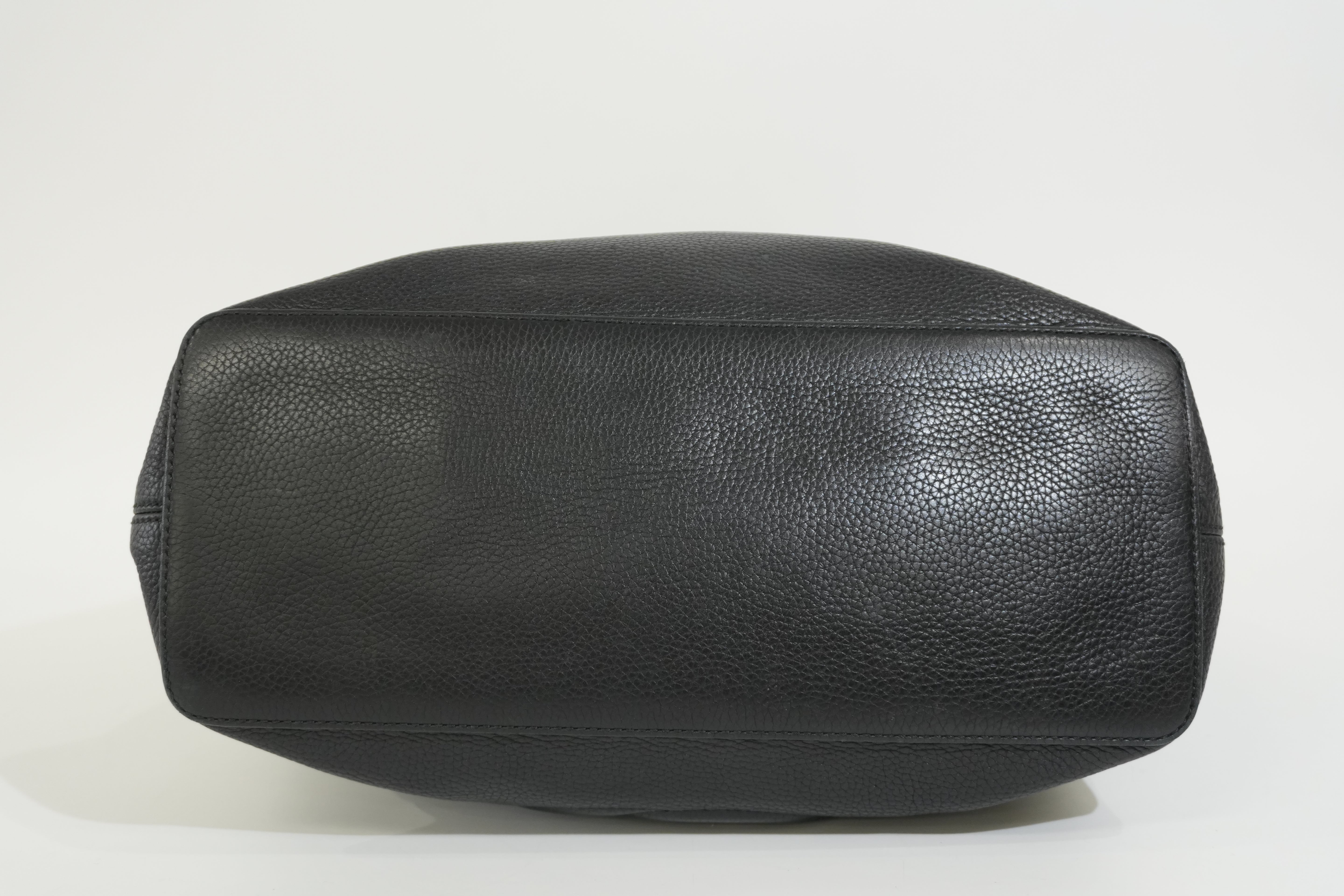 Pre-owned Gucci Two Way Soho Shoulder Bag Black