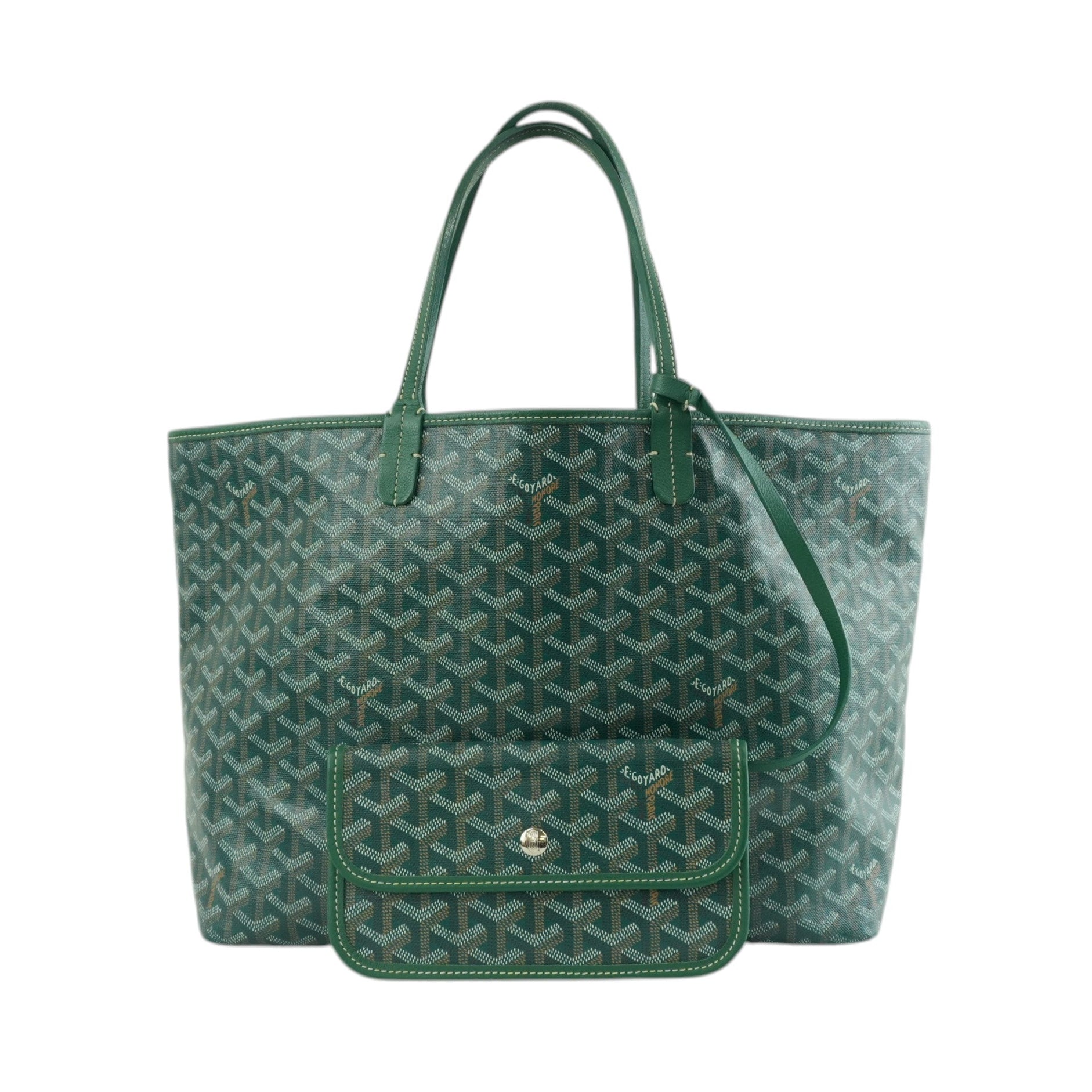 Pre-owned Goyard Saint Louis PM Green