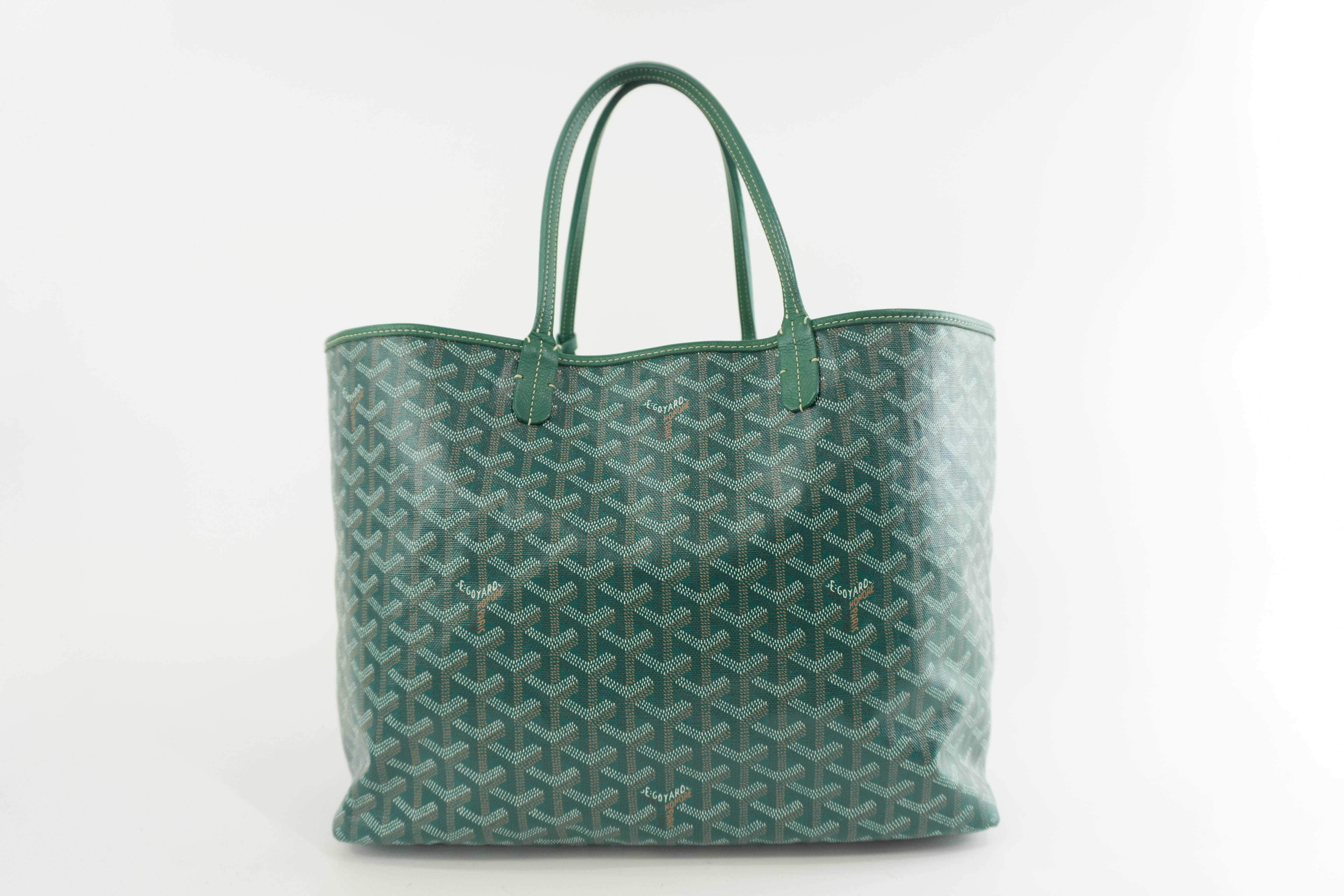 Pre-owned Goyard Saint Louis PM Green