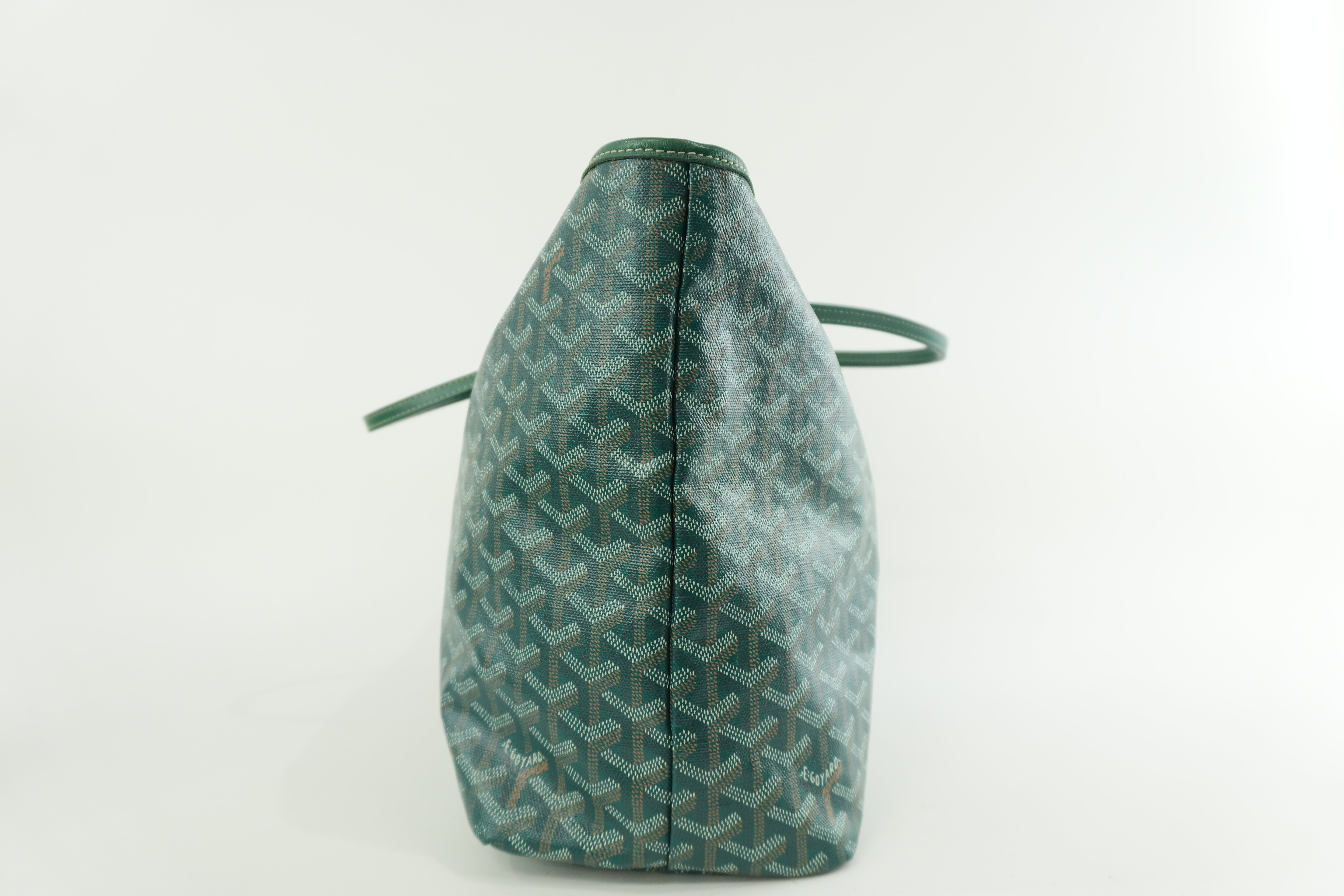 Pre-owned Goyard Saint Louis PM Green