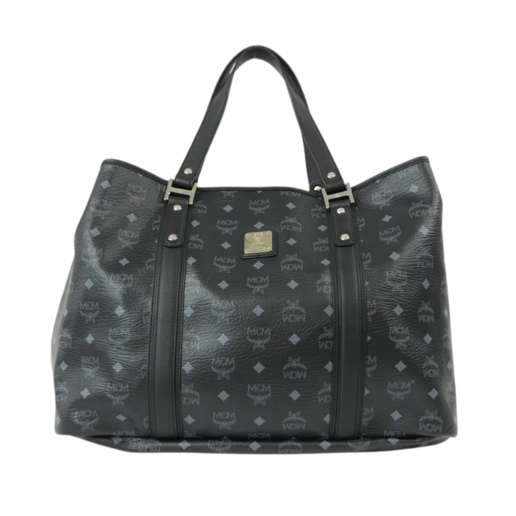 Pre-Owned MCM Tote Bag Black