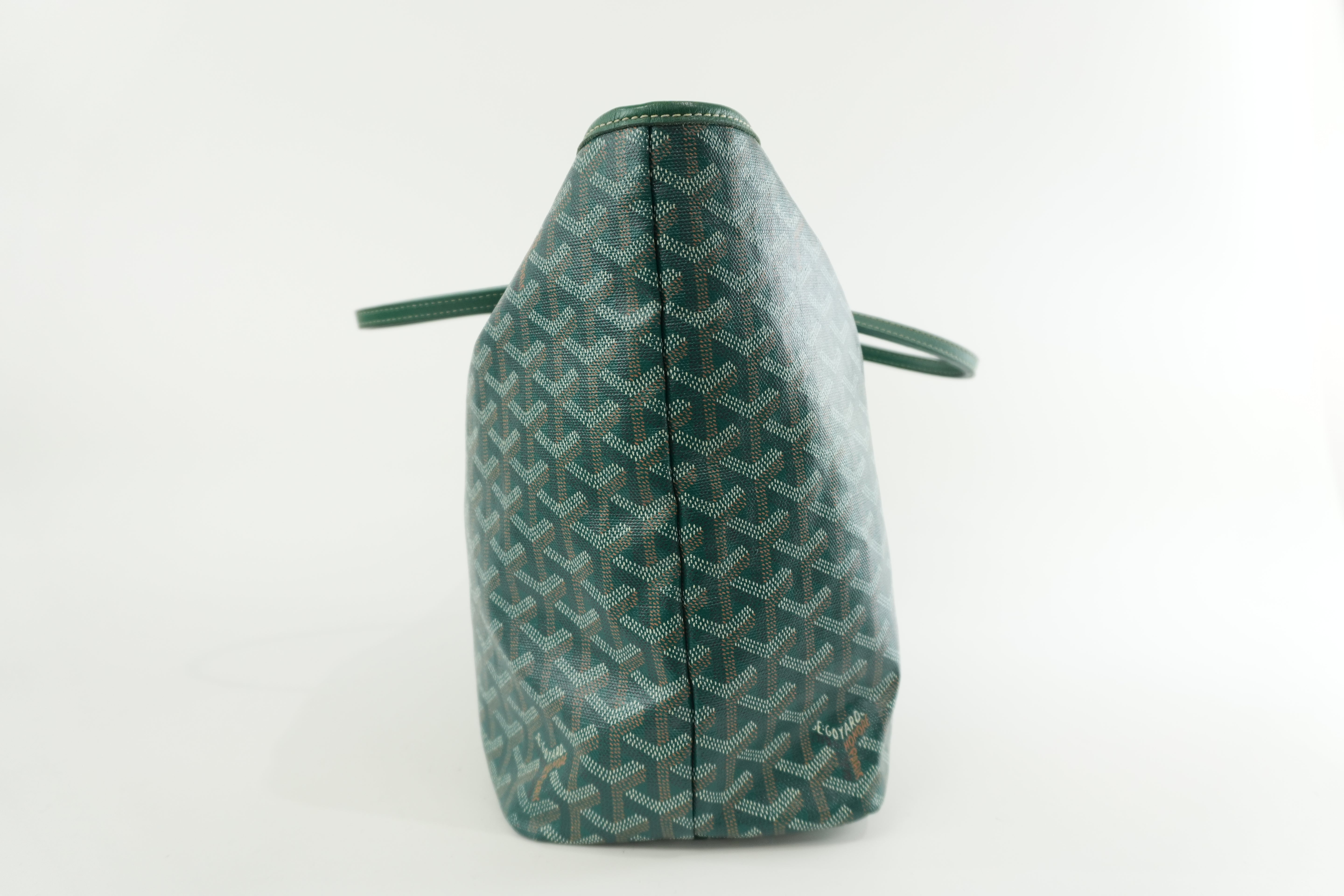 Pre-owned Goyard Saint Louis PM Green