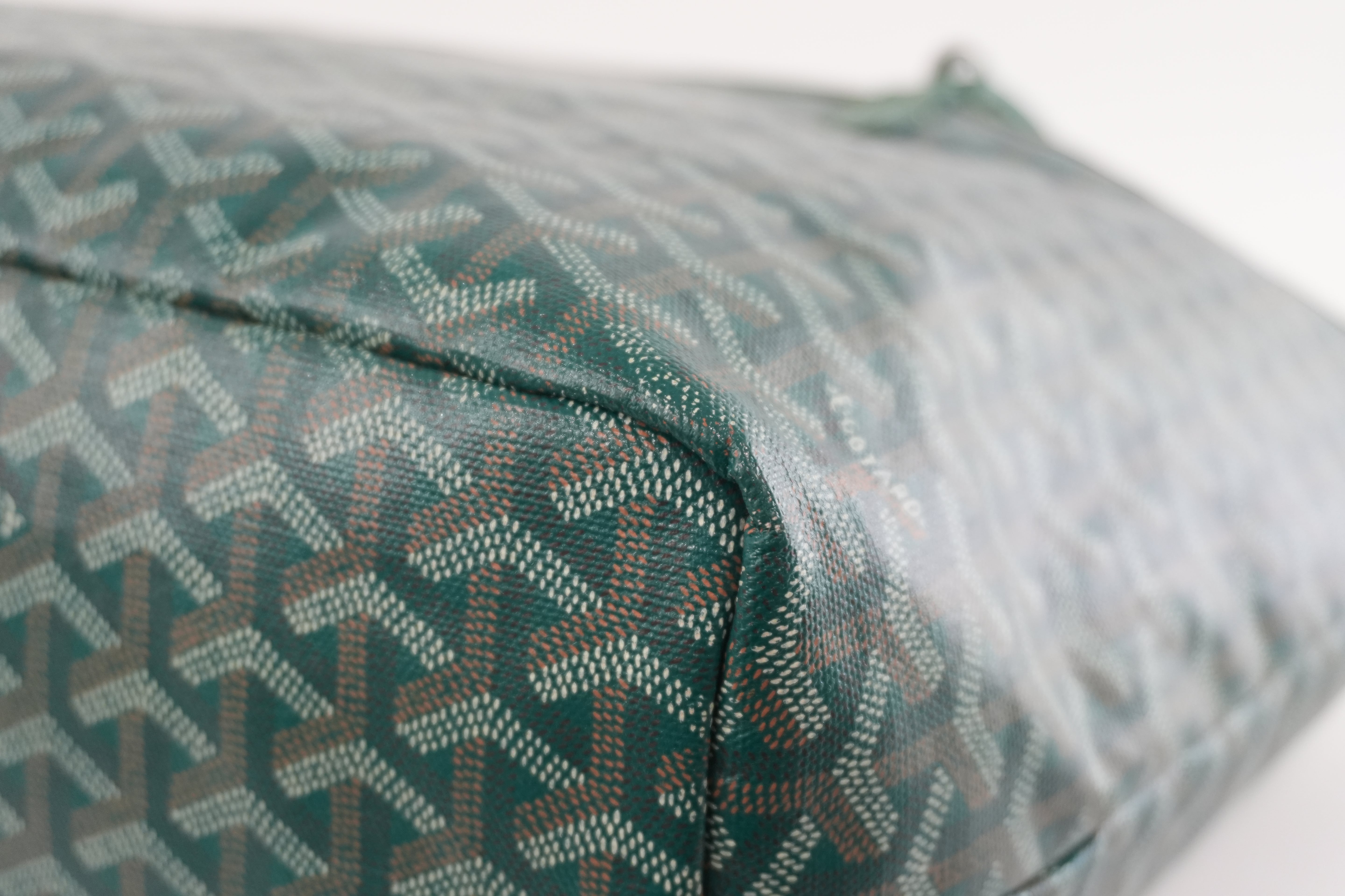 Pre-owned Goyard Saint Louis PM Green