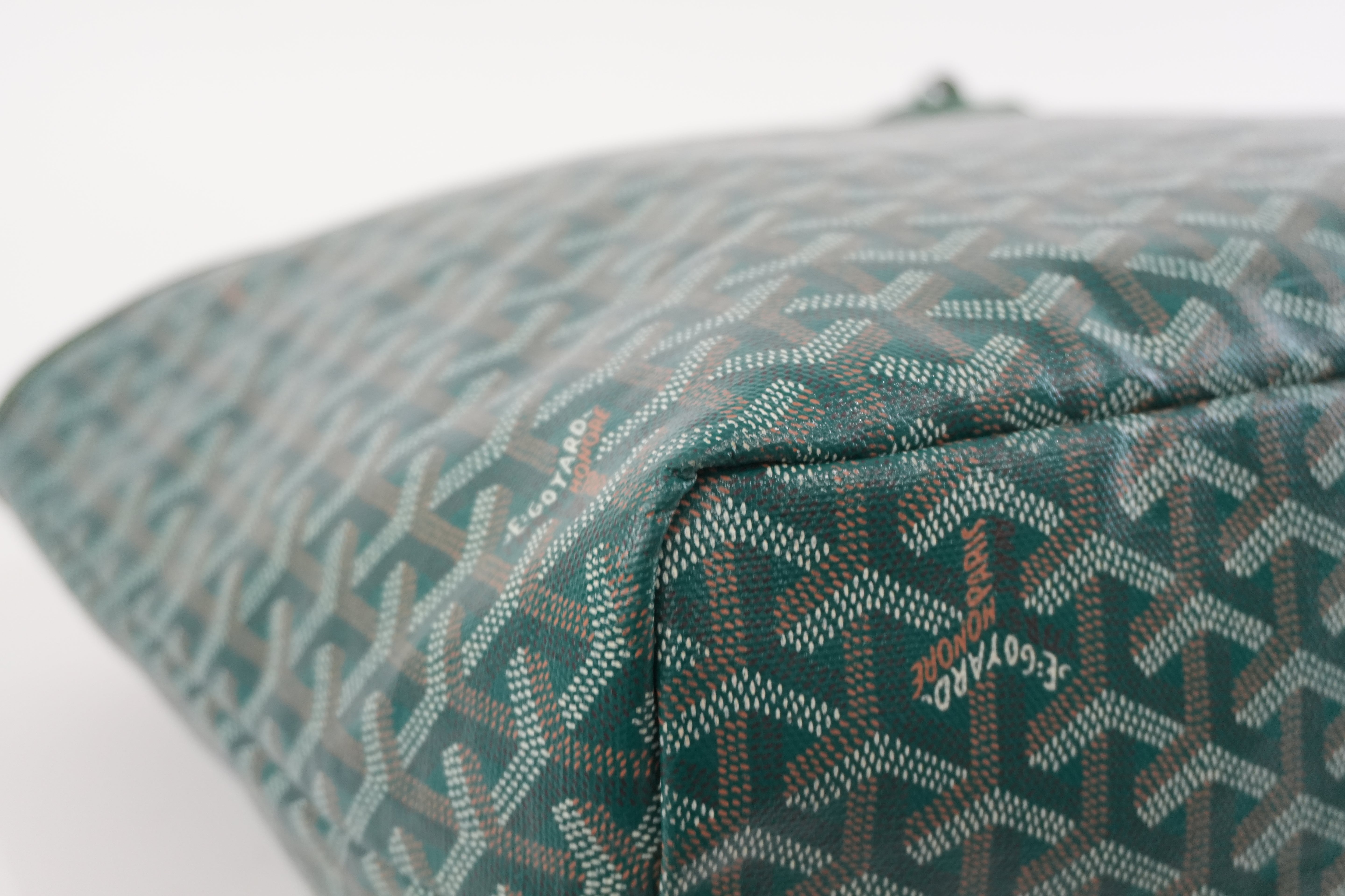 Pre-owned Goyard Saint Louis PM Green