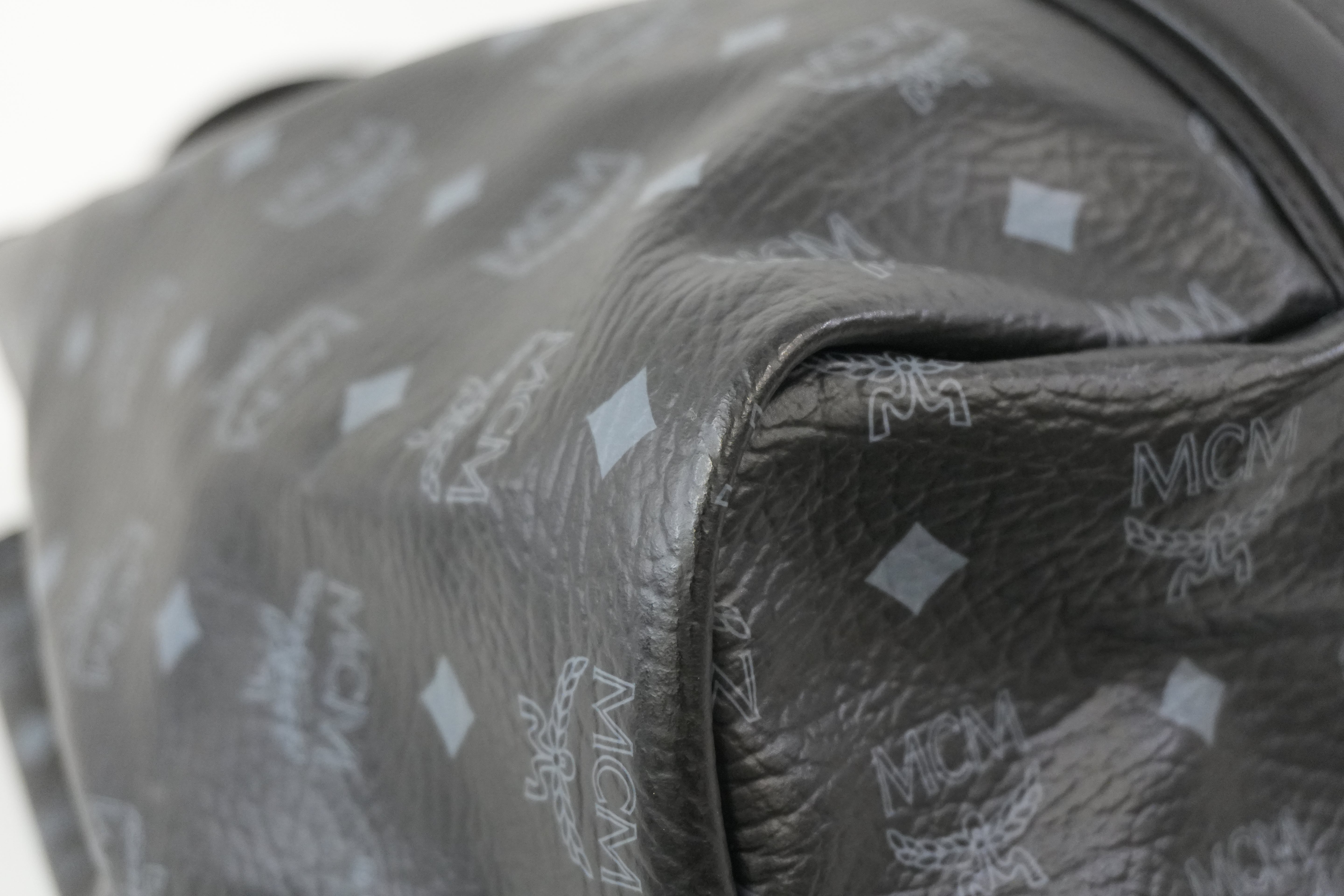 Pre-Owned MCM Tote Bag Black