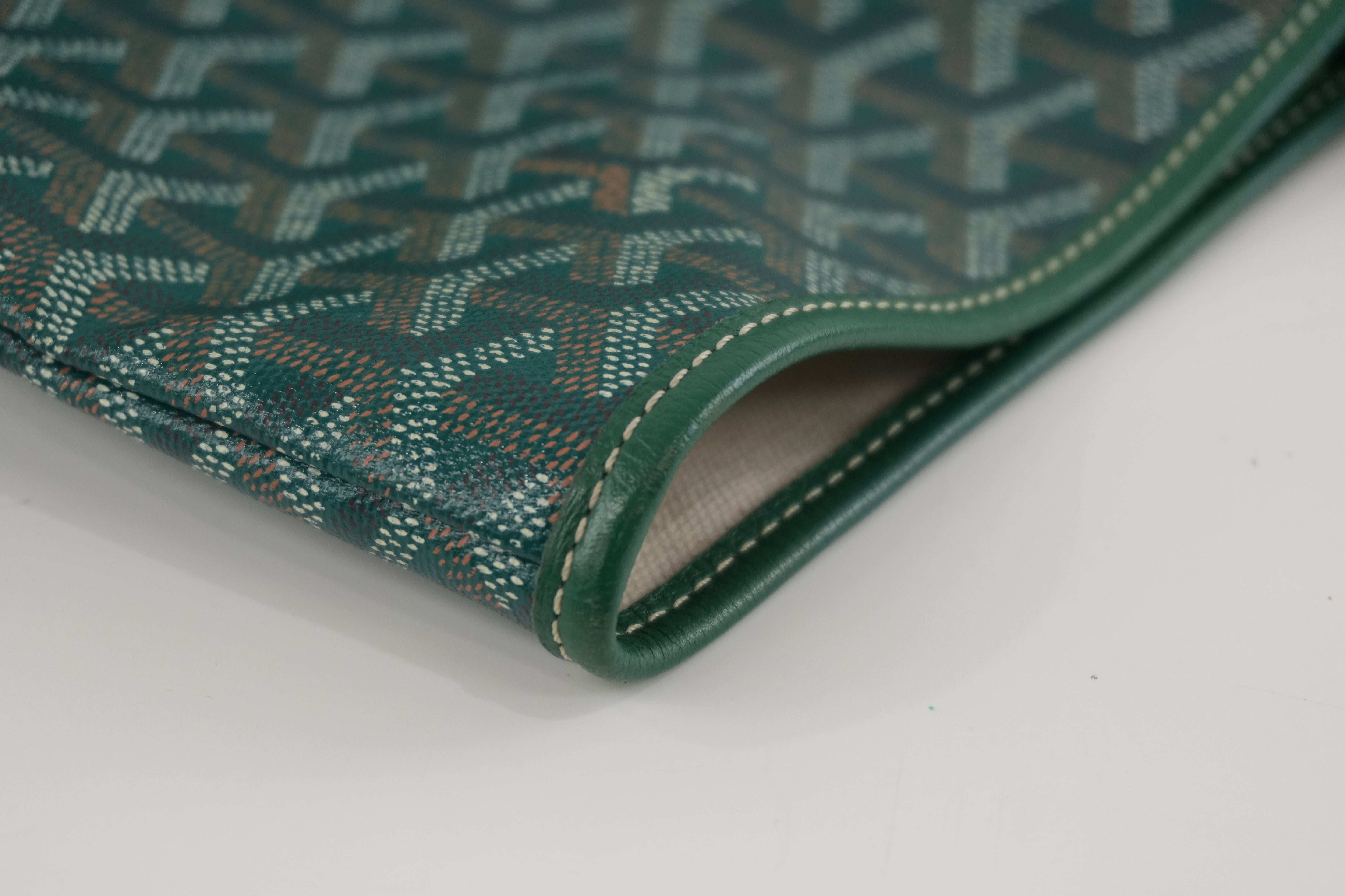 Pre-owned Goyard Saint Louis PM Green