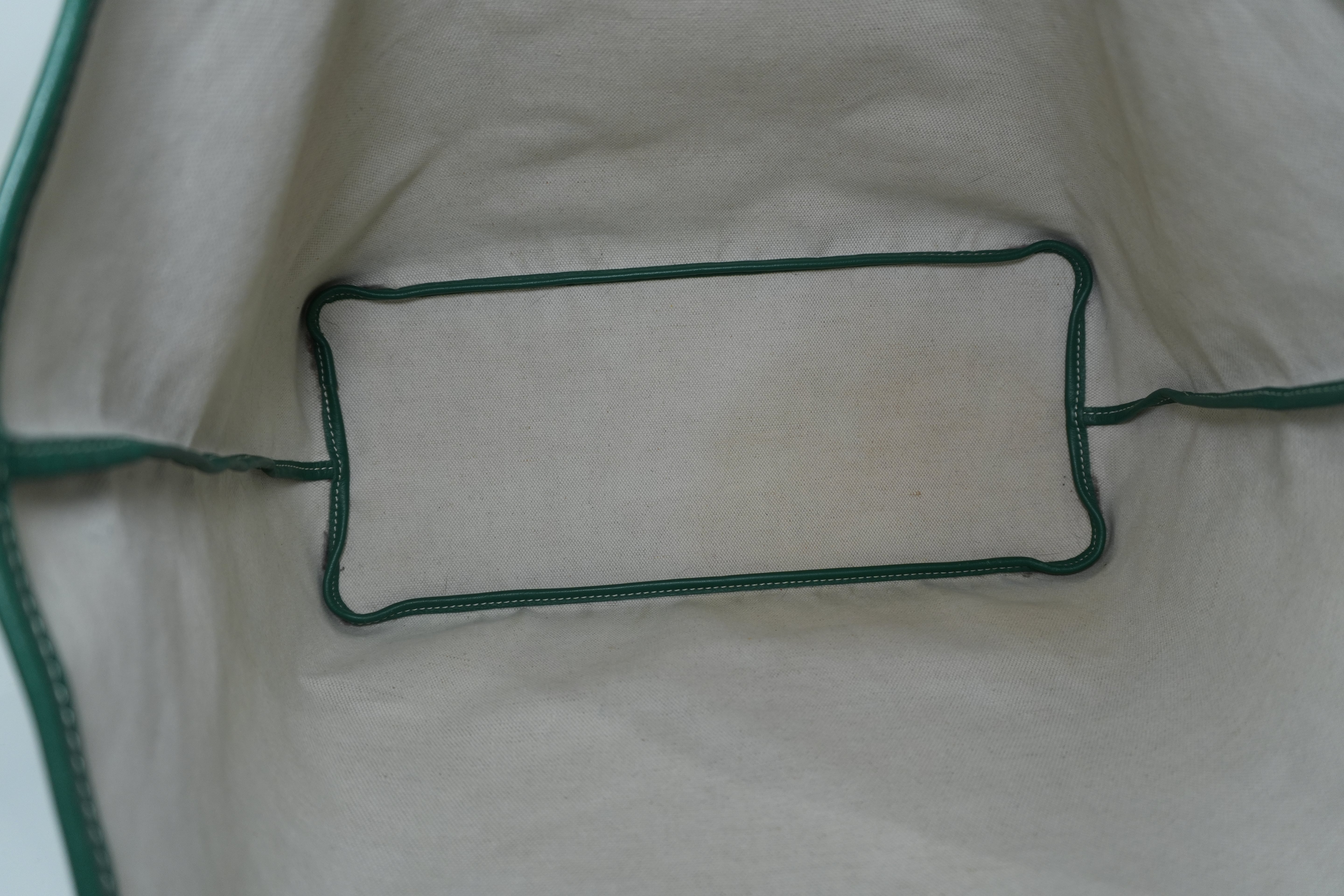 Pre-owned Goyard Saint Louis PM Green