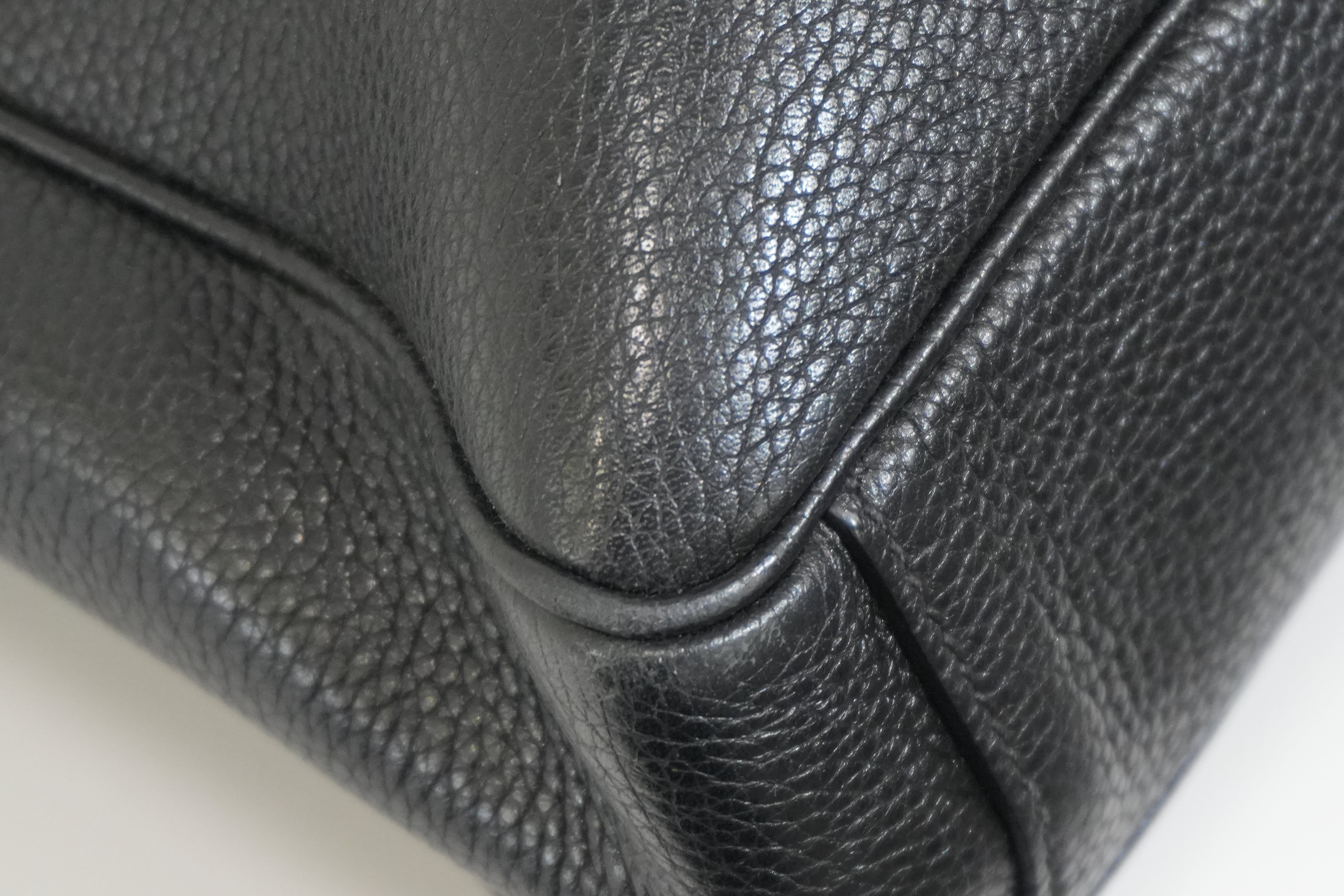 Pre-owned Prada Two Way Briefcase Black