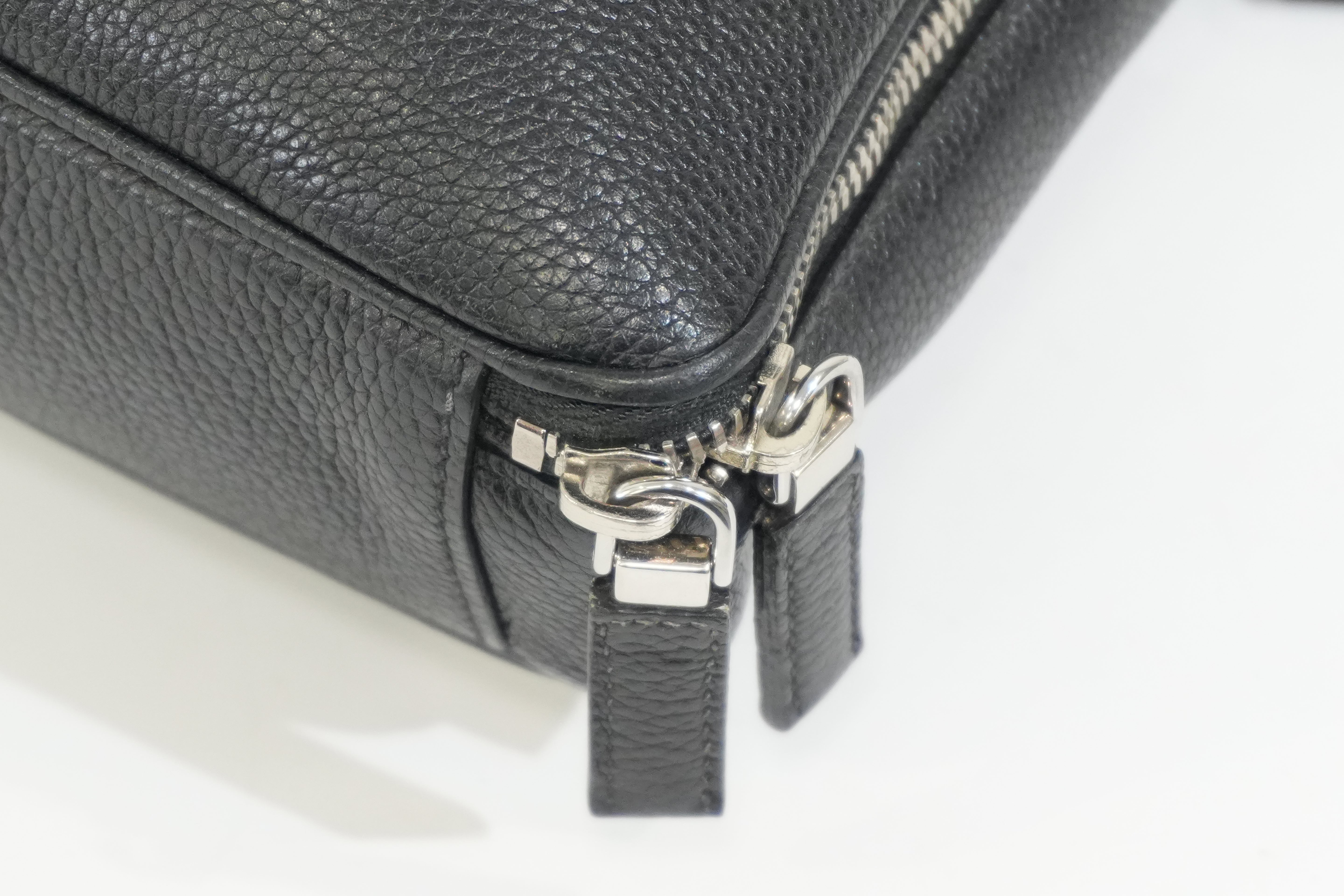 Pre-owned Prada Two Way Briefcase Black