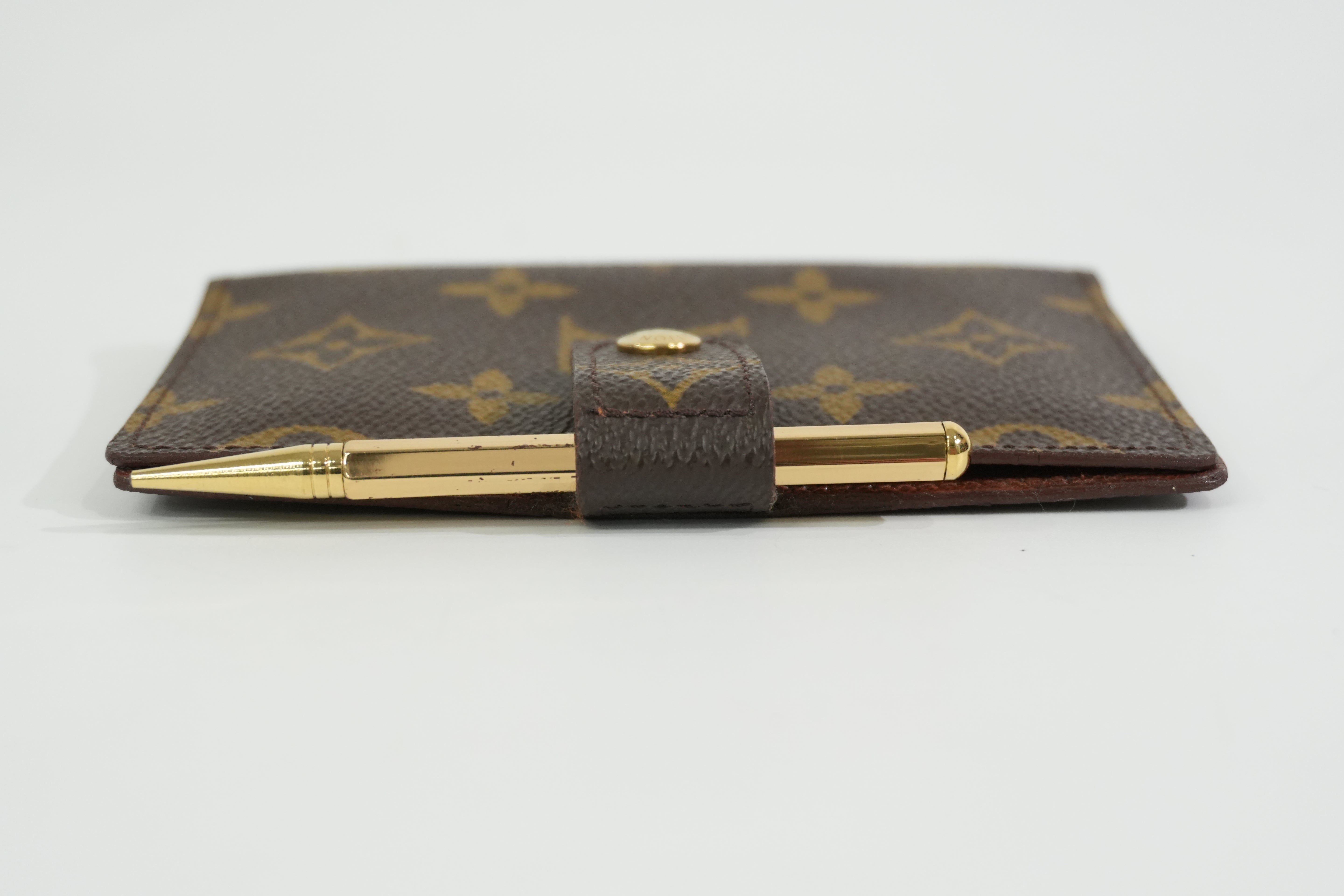 Pre-owned Louis Vuitton Monogram Mini Agenda