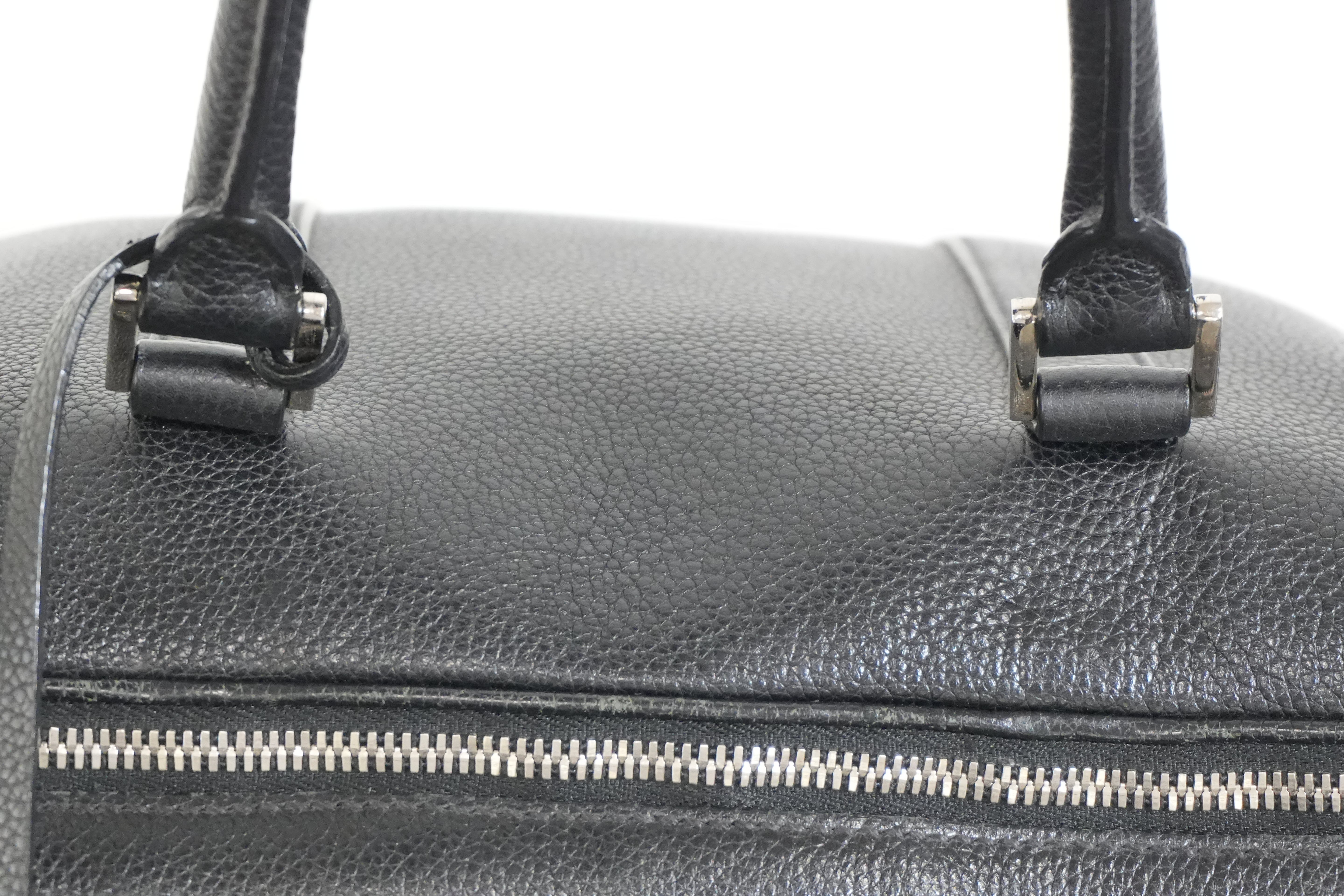 Pre-owned Prada Two Way Briefcase Black