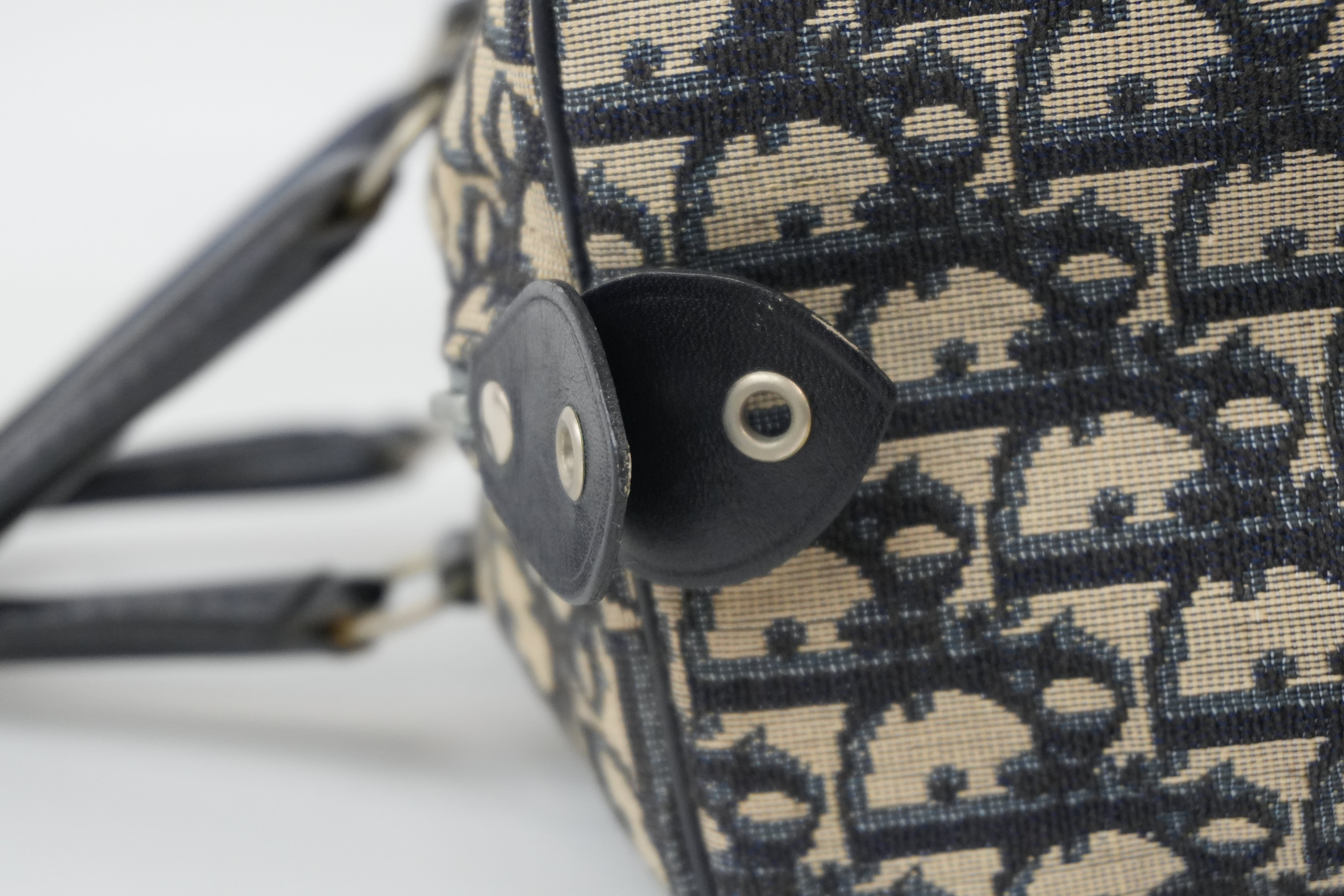 Pre-Owned DIOR Oblique Boston Bag