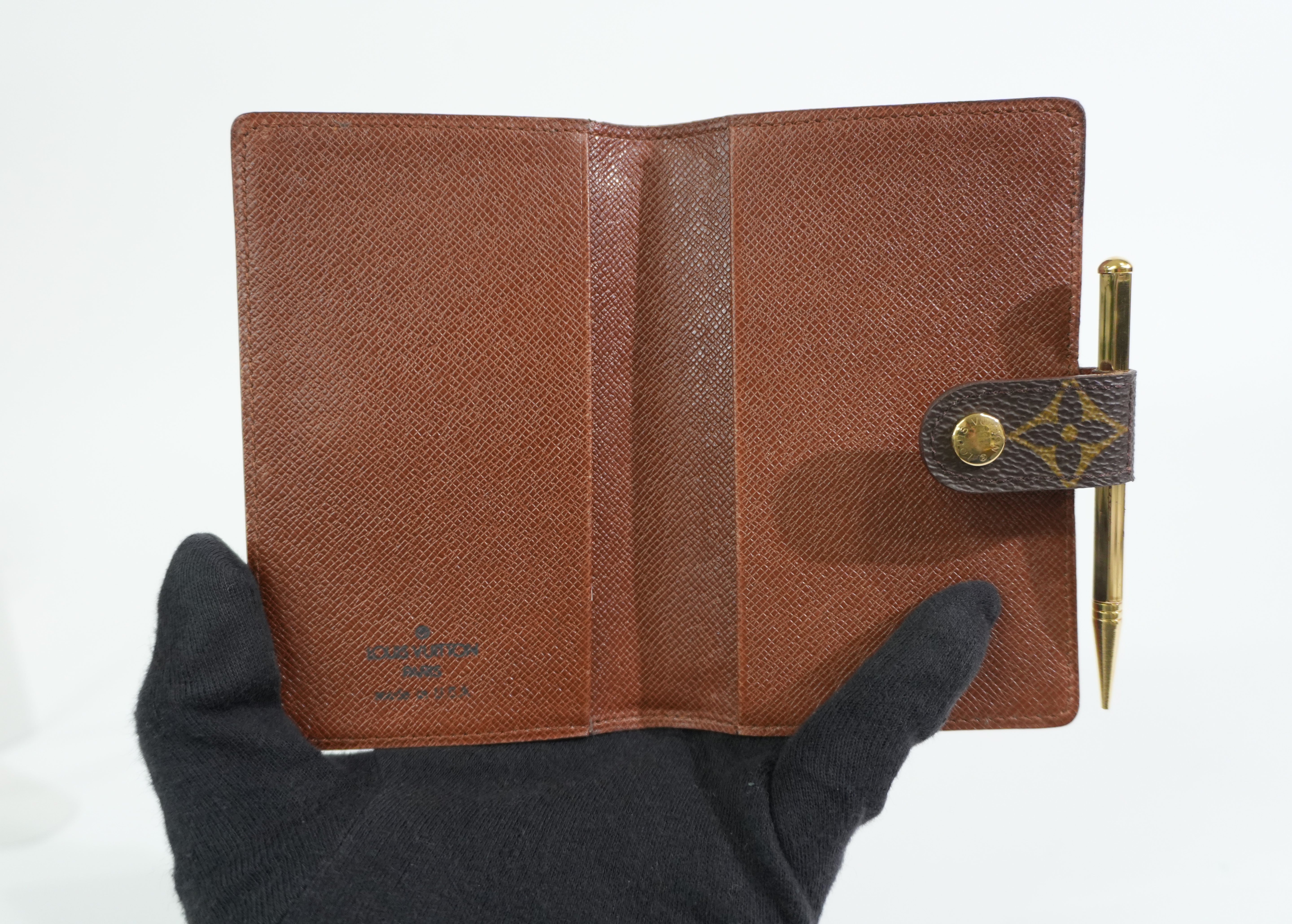 Pre-owned Louis Vuitton Monogram Mini Agenda