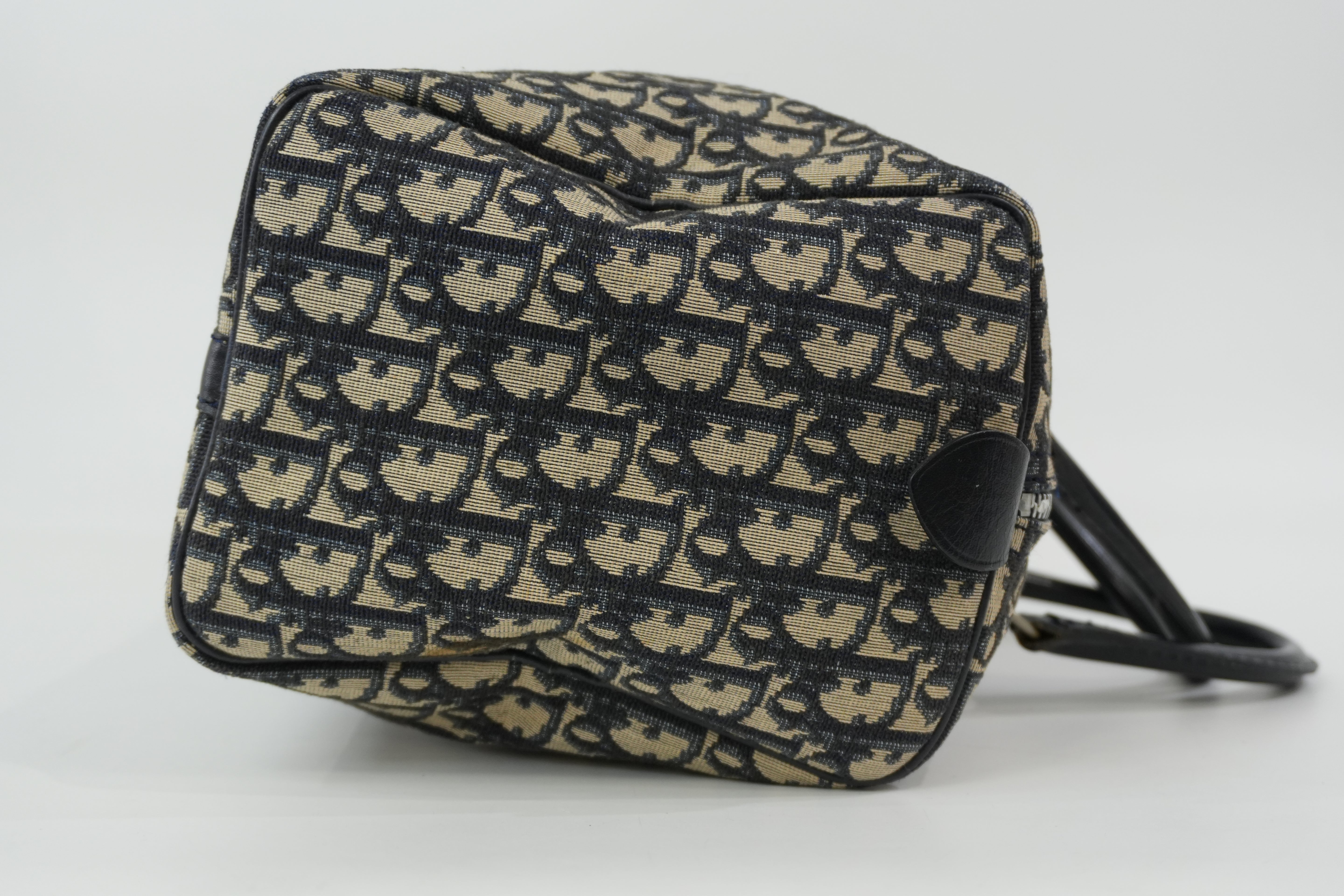 Pre-Owned DIOR Oblique Boston Bag
