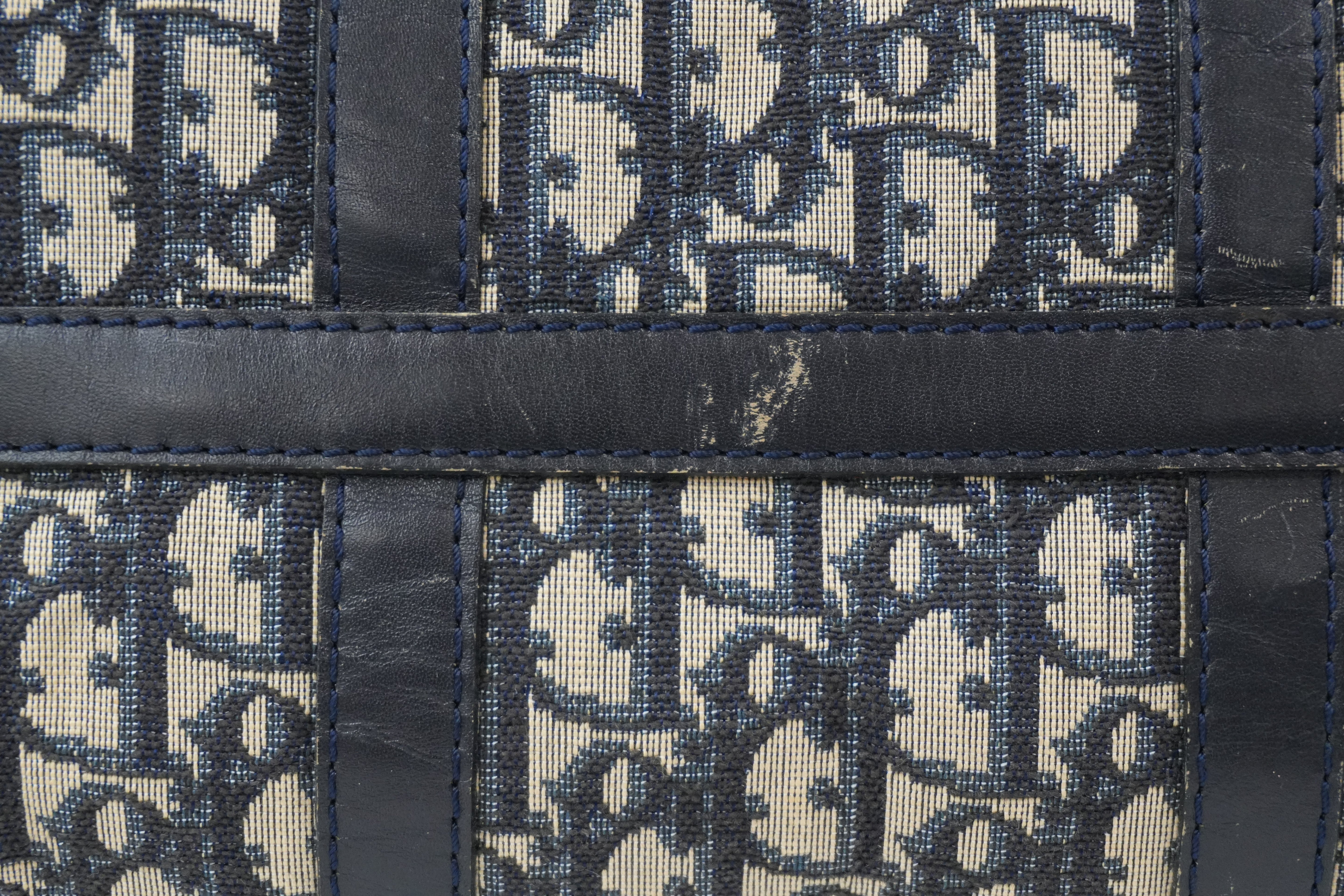 Pre-Owned DIOR Oblique Boston Bag