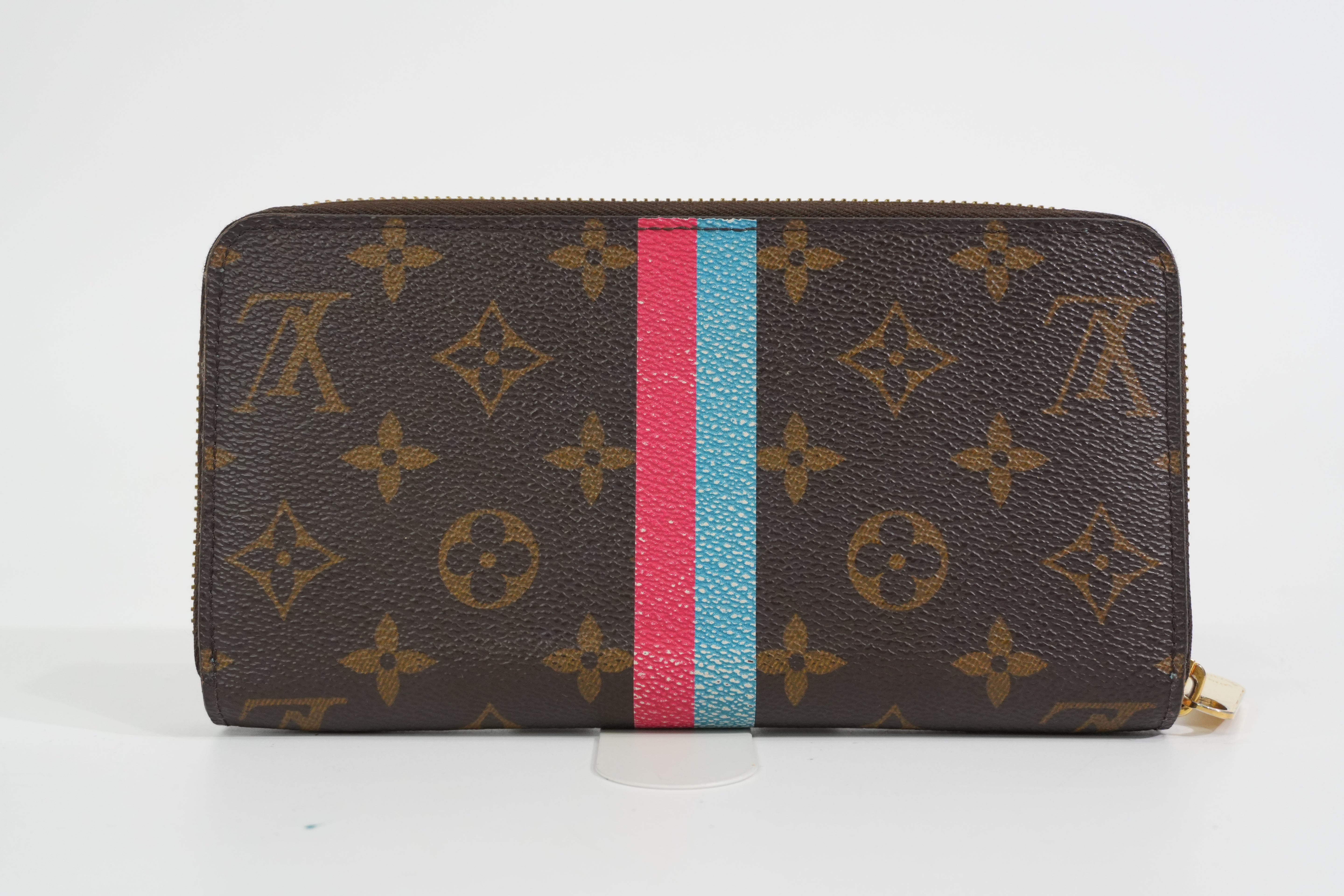 Pre-owned Louis Vuitton Monogram Zippy Long Wallet