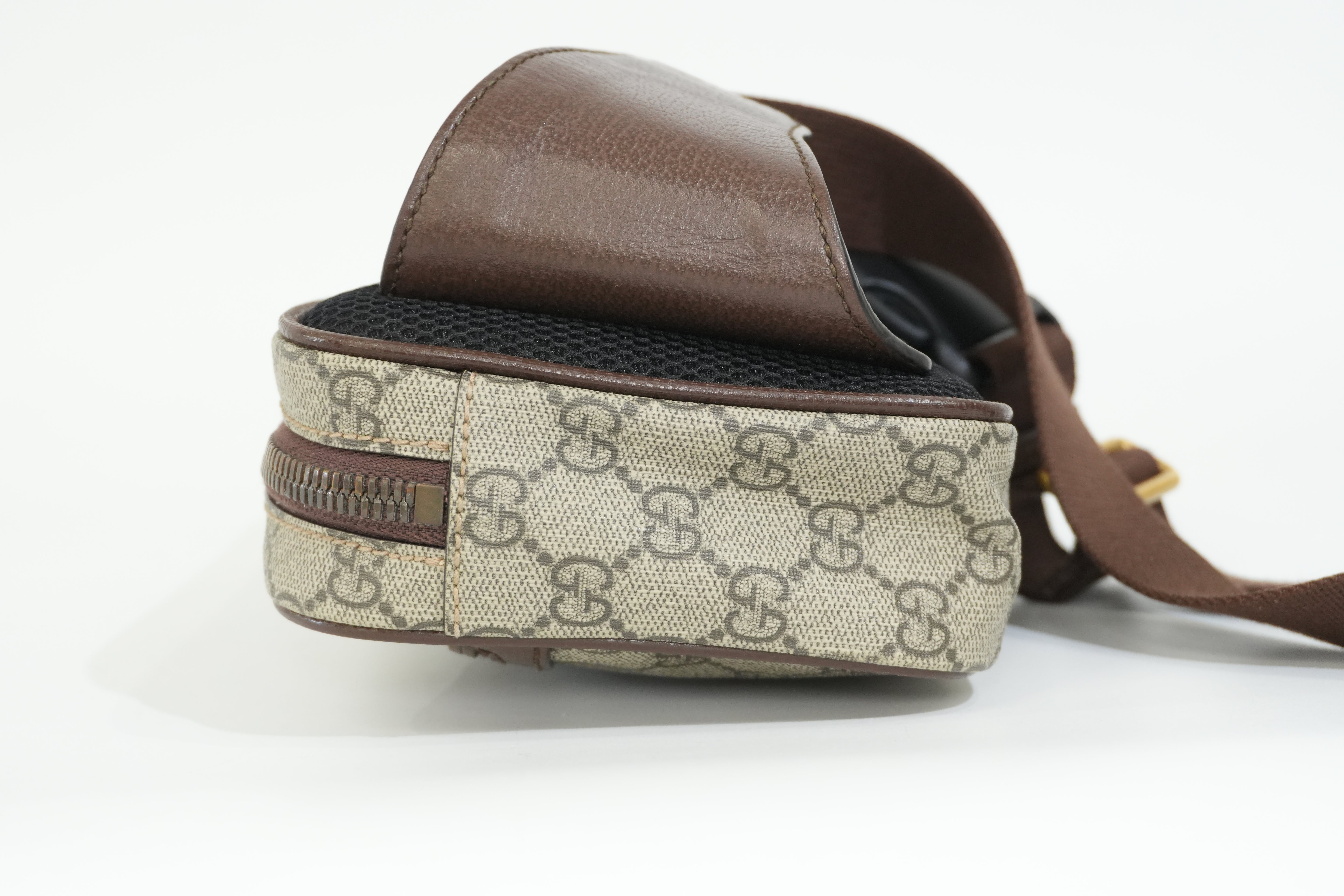 Pre-owned Gucci Ophidia Bumbag Brown
